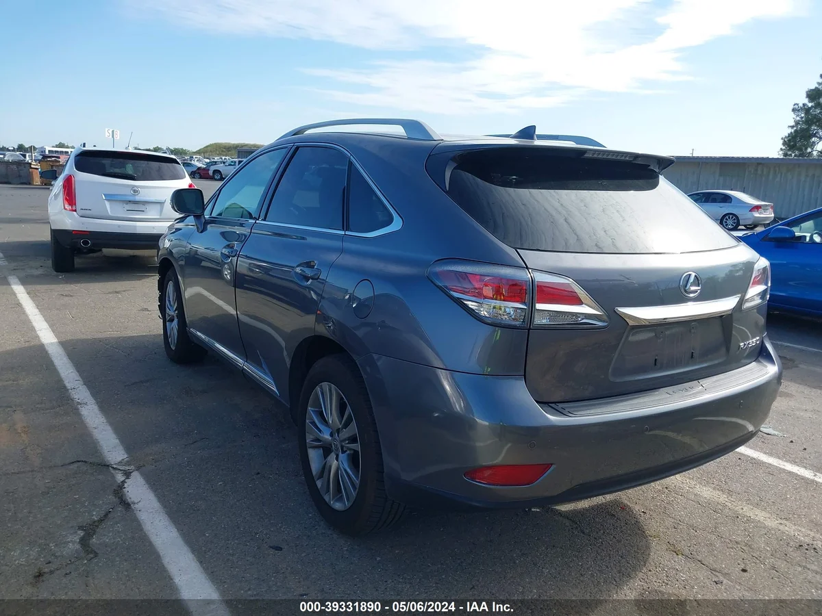 2014 LEXUS RX 350 — VIN 2T2BK1BA7EC226690 — photo 3