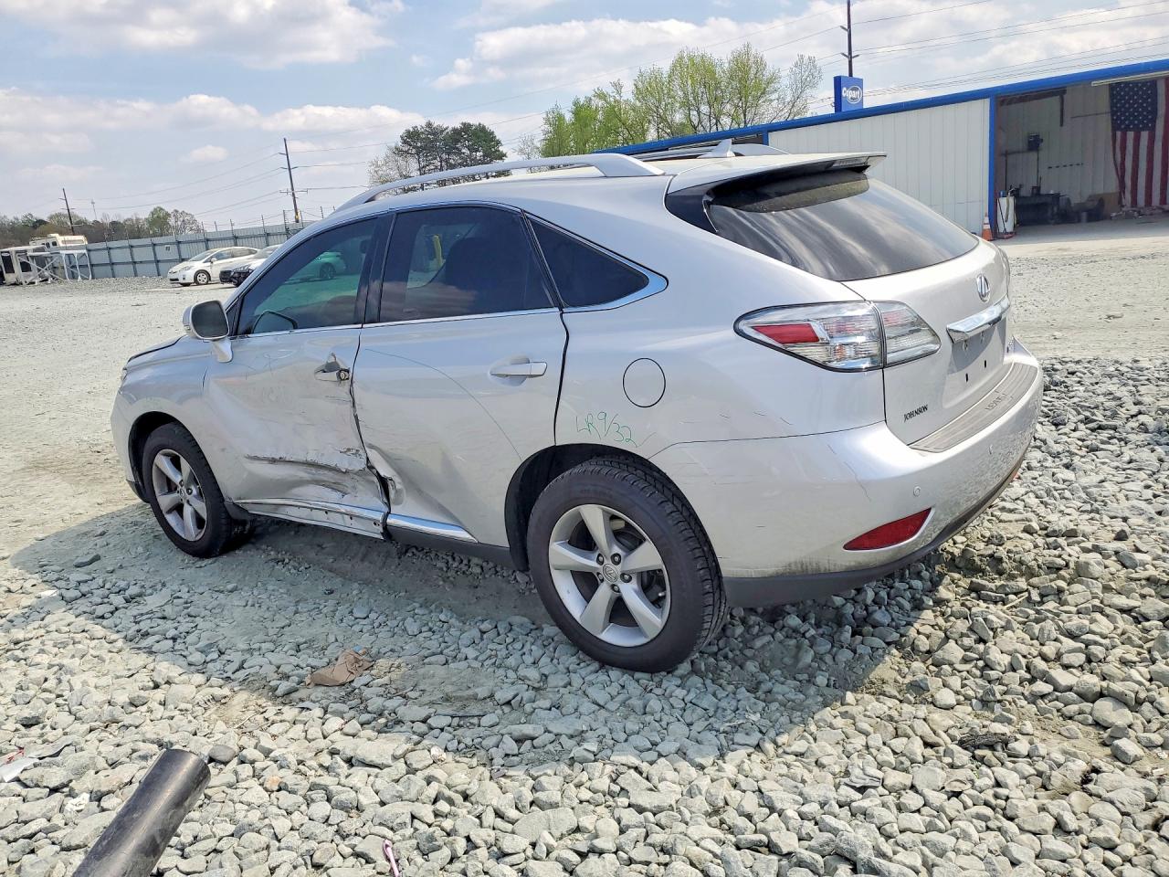 2012 LEXUS RX — VIN 2T2BK1BA9CC129603 — photo 2