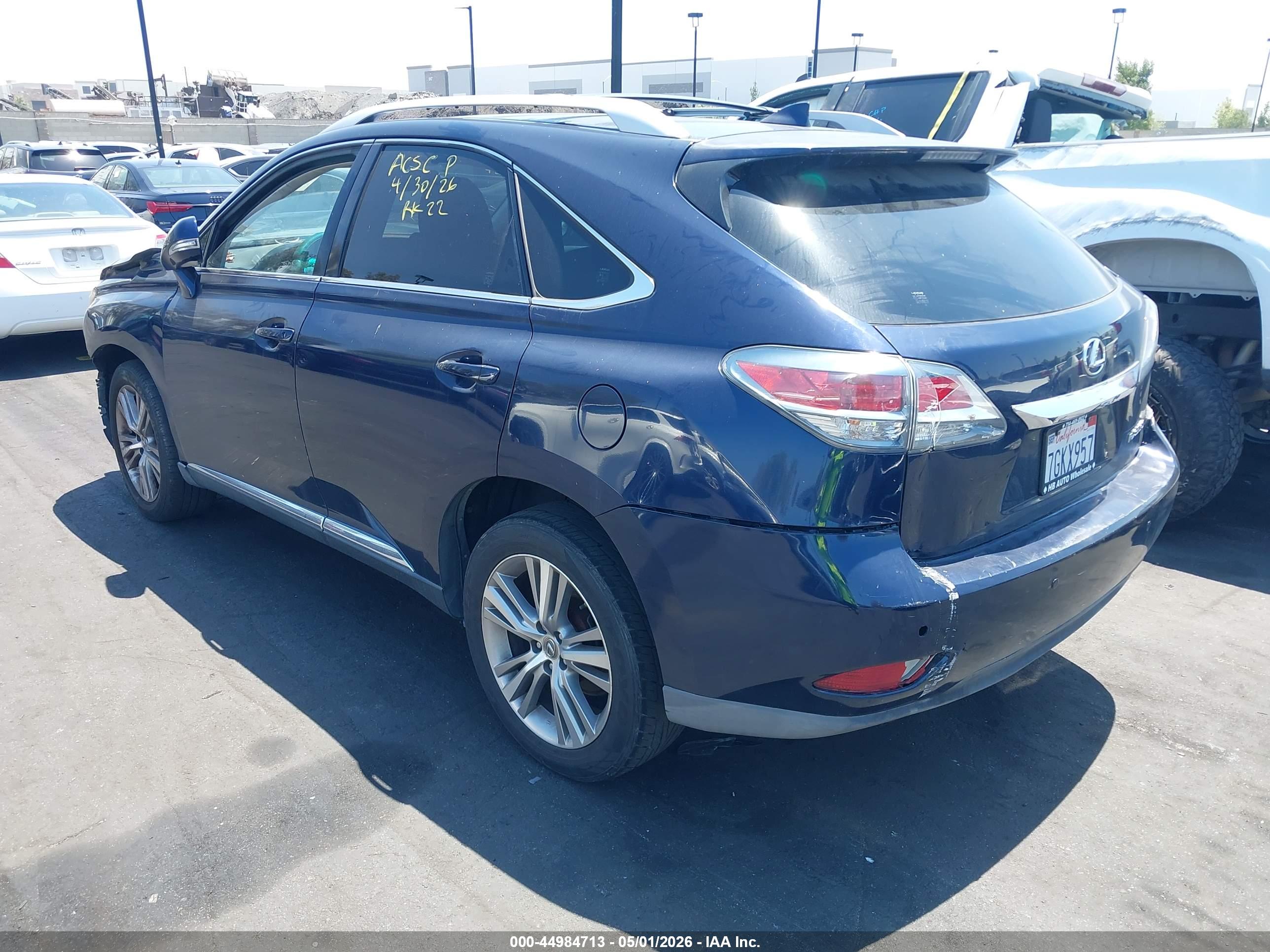 2015 LEXUS RX — VIN JTJZK1BA4F2424059 — photo 3
