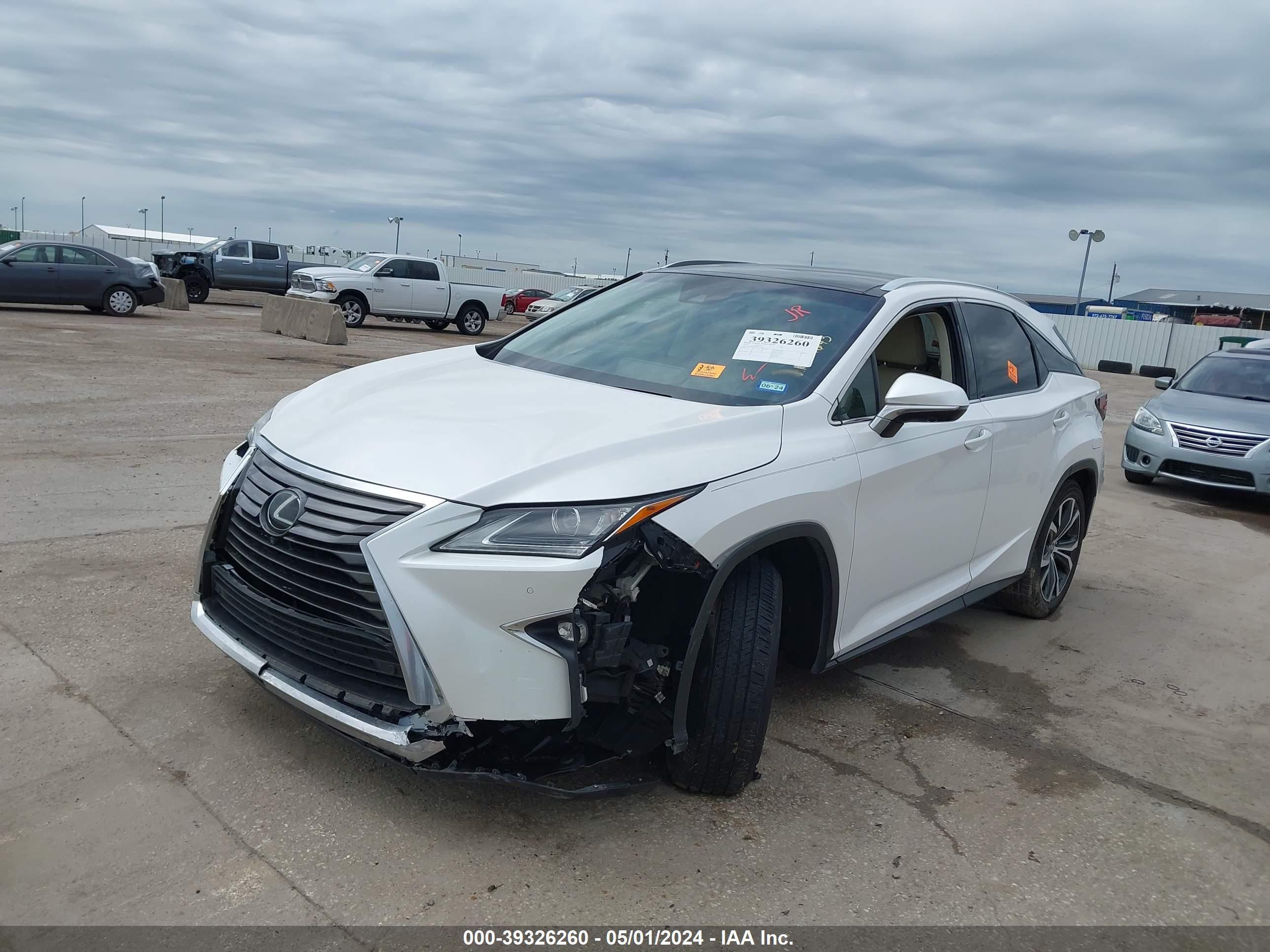 2019 LEXUS RX 350 — VIN 2T2ZZMCAXKC127643 — photo 2