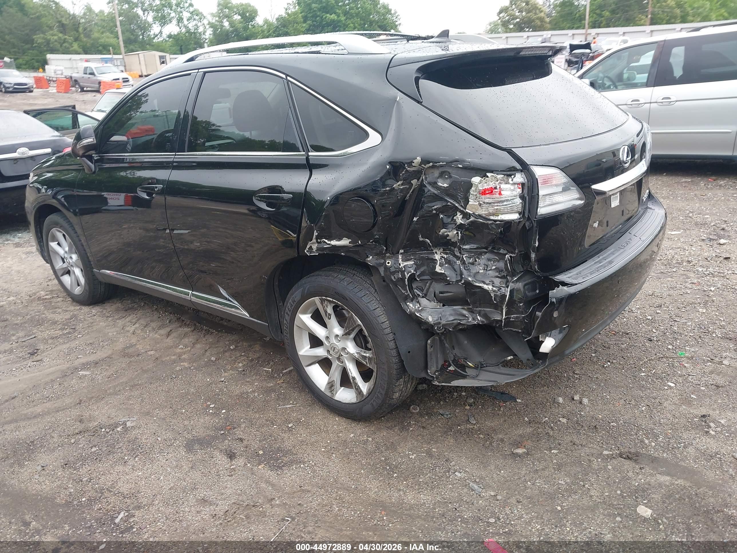 2012 LEXUS RX — VIN JTJBK1BA4C2446415 — photo 3
