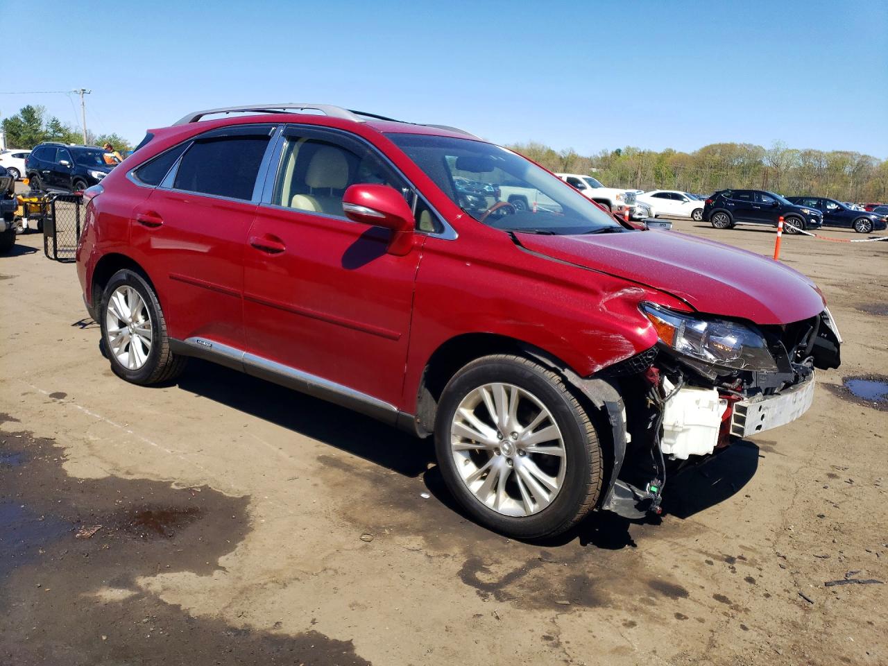 2012 LEXUS RX — VIN JTJBC1BA3C2427304 — photo 4