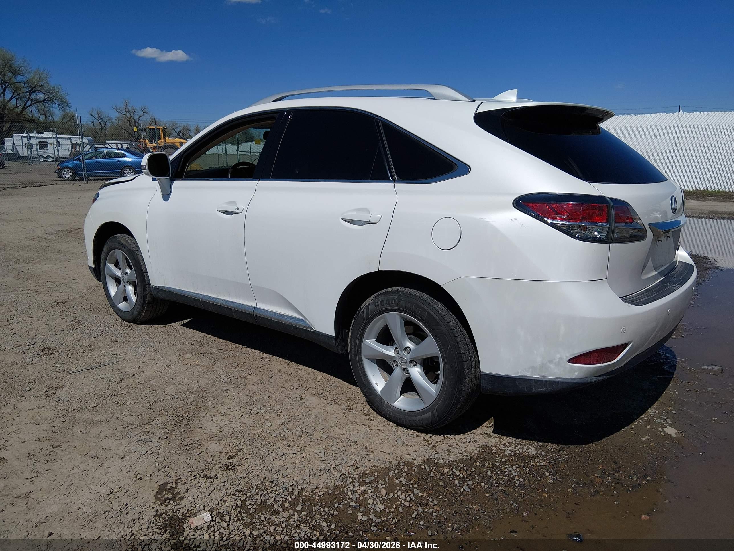2014 LEXUS RX — VIN 2T2BK1BA4EC233449 — photo 3
