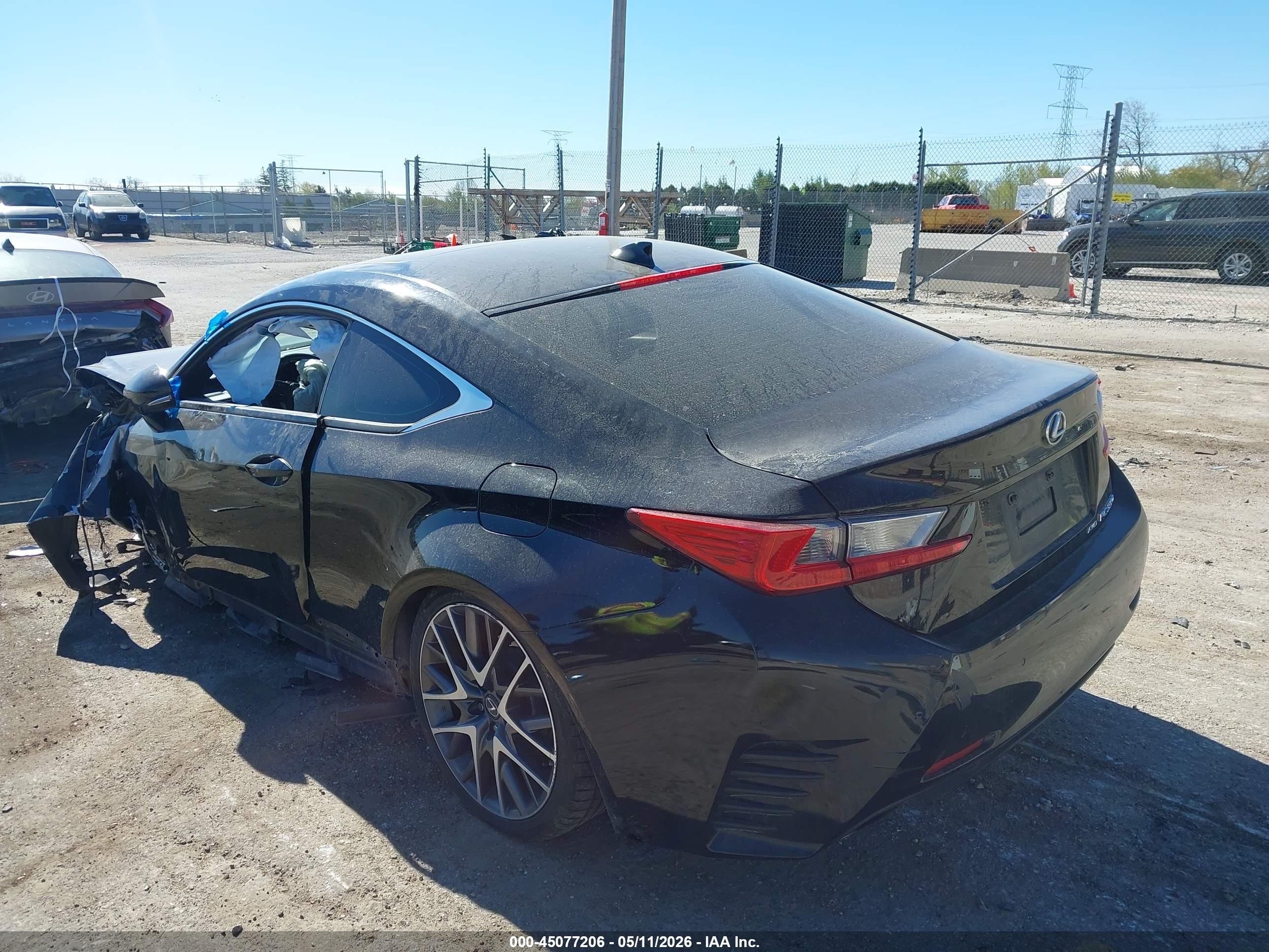 2016 LEXUS RC — VIN JTHSE5BC2G5006120 — photo 3