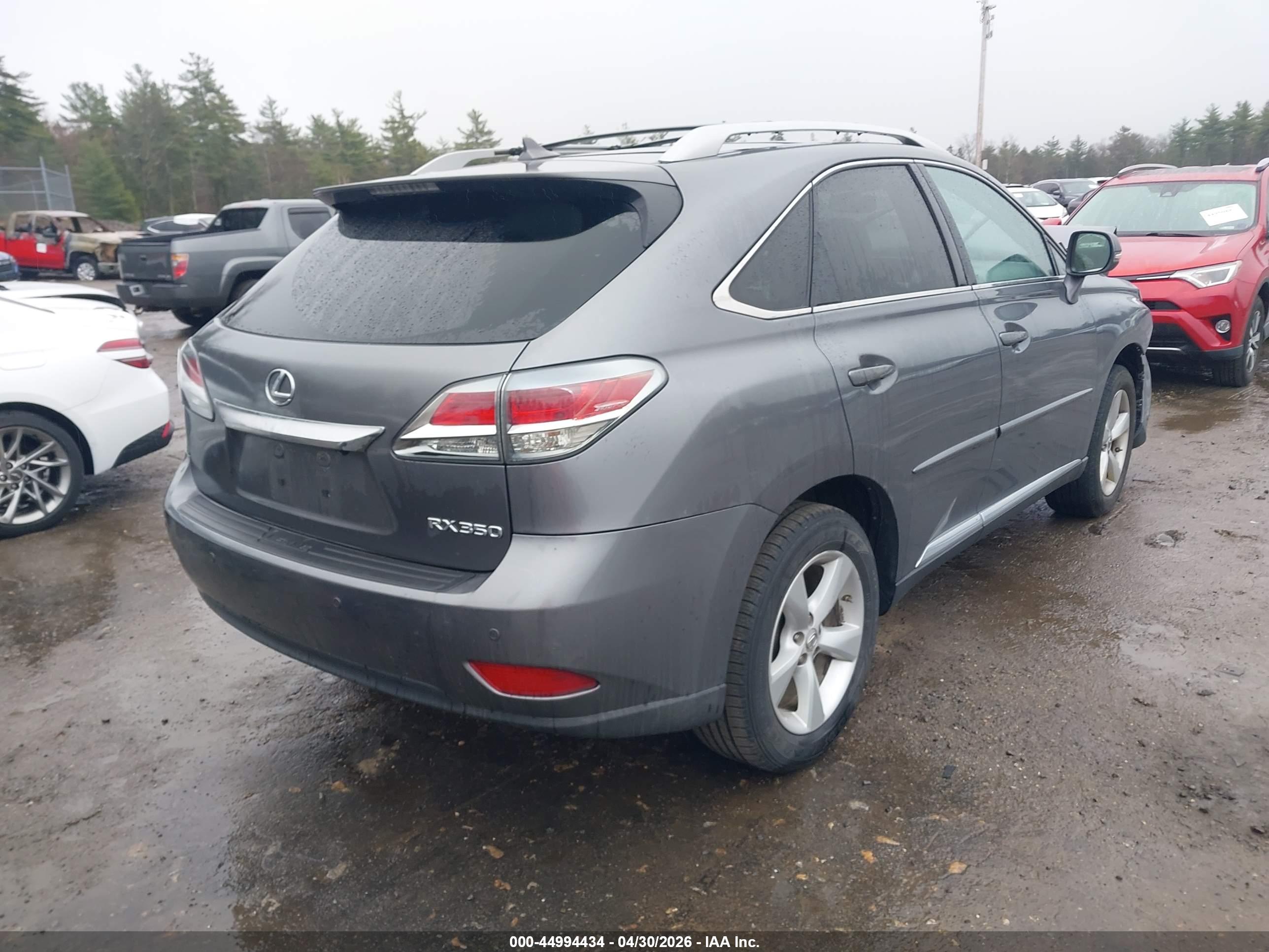 2013 LEXUS RX — VIN 2T2BK1BA2DC198392 — photo 4