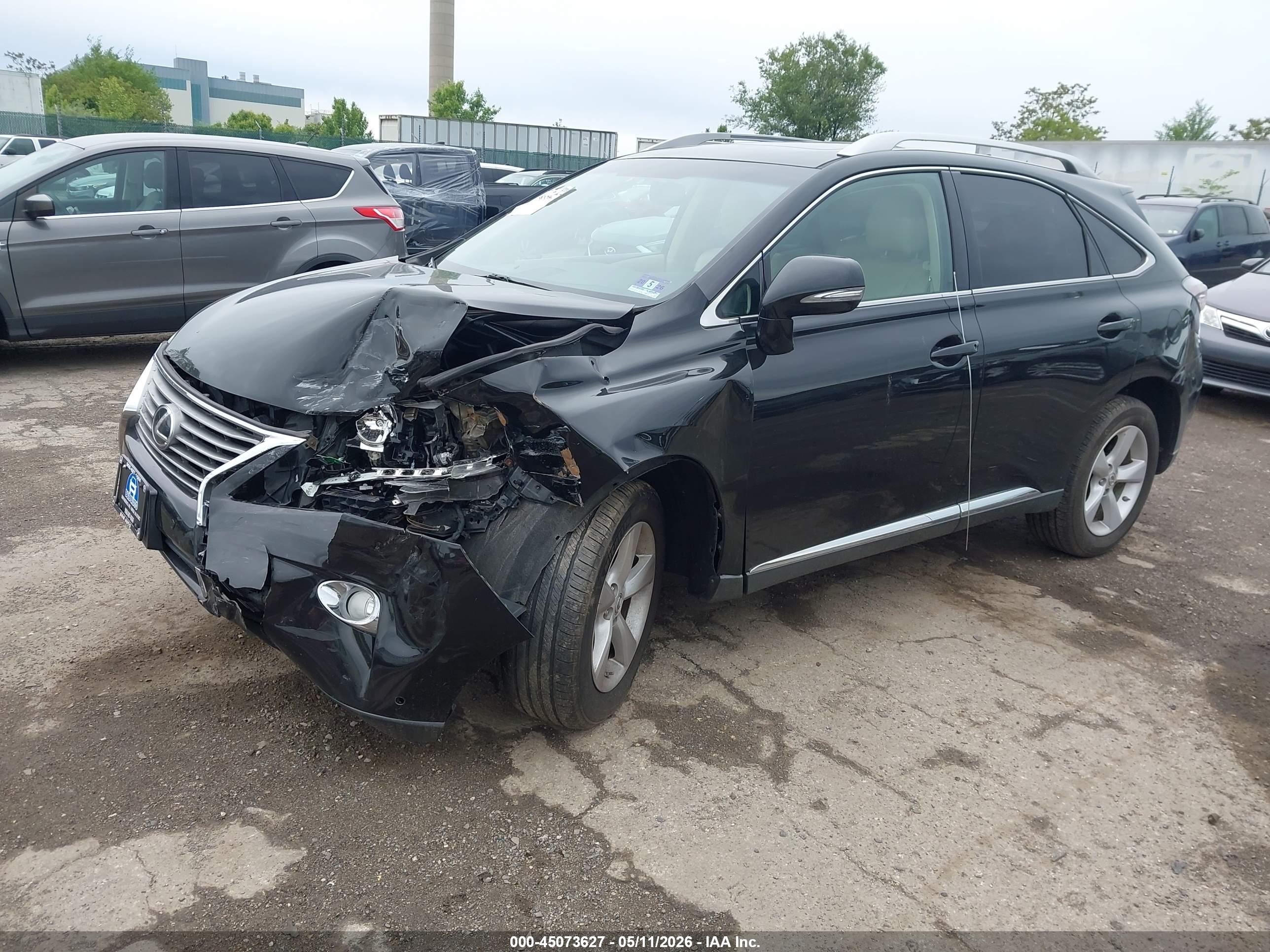2013 LEXUS RX — VIN 2T2BK1BAXDC181484 — photo 2