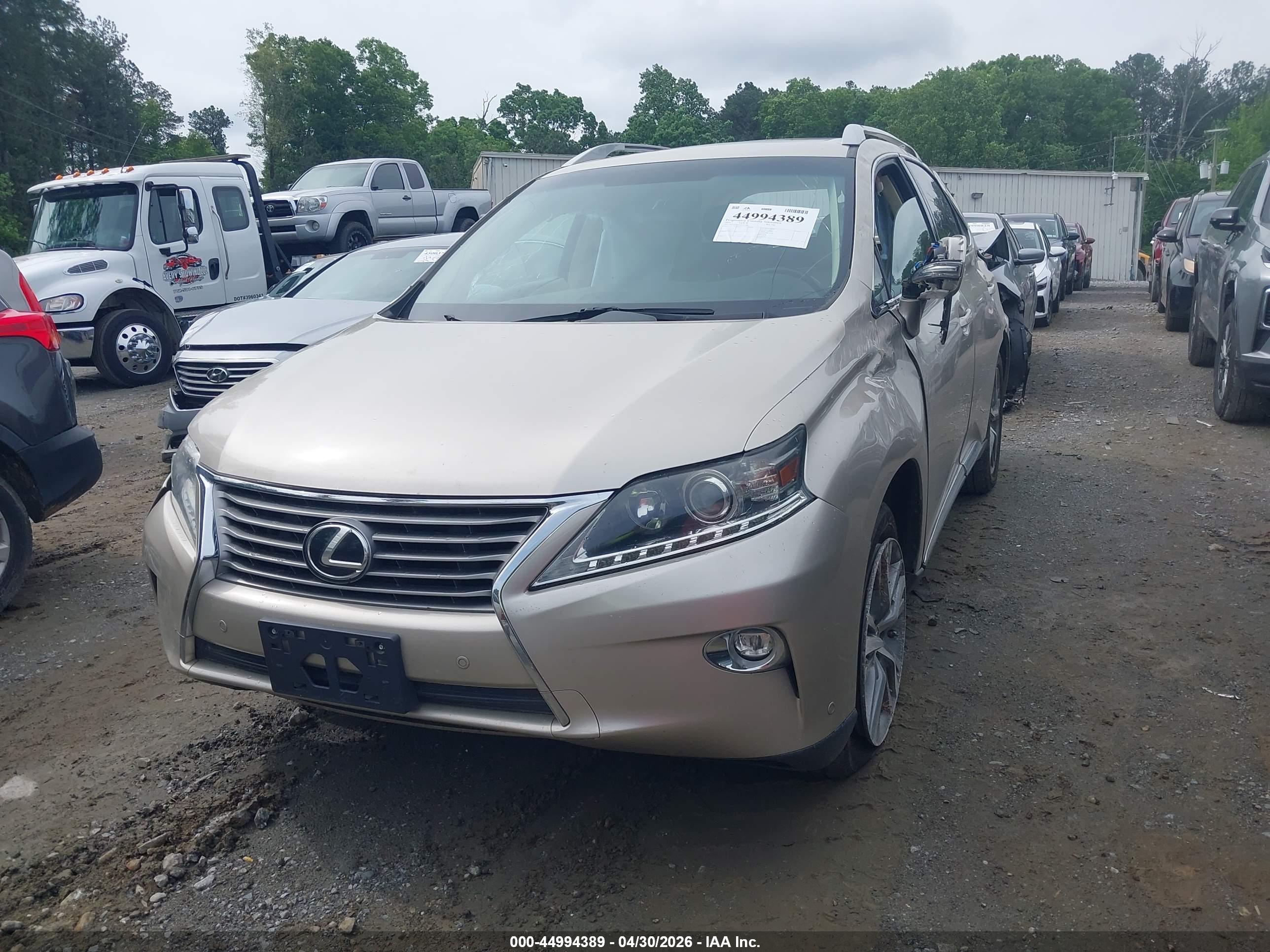 2015 LEXUS RX — VIN 2T2ZK1BA5FC201366 — photo 2