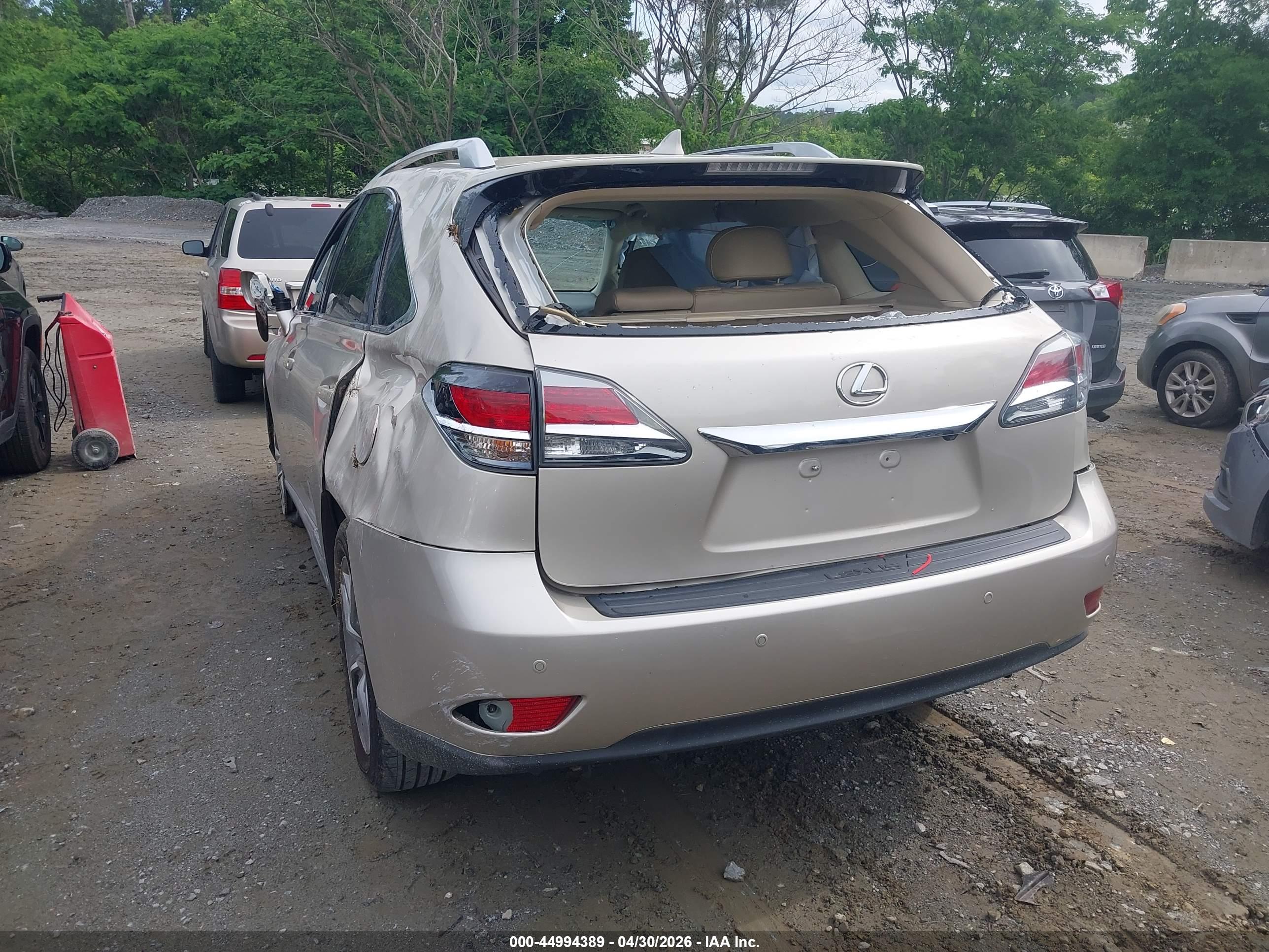 2015 LEXUS RX — VIN 2T2ZK1BA5FC201366 — photo 3