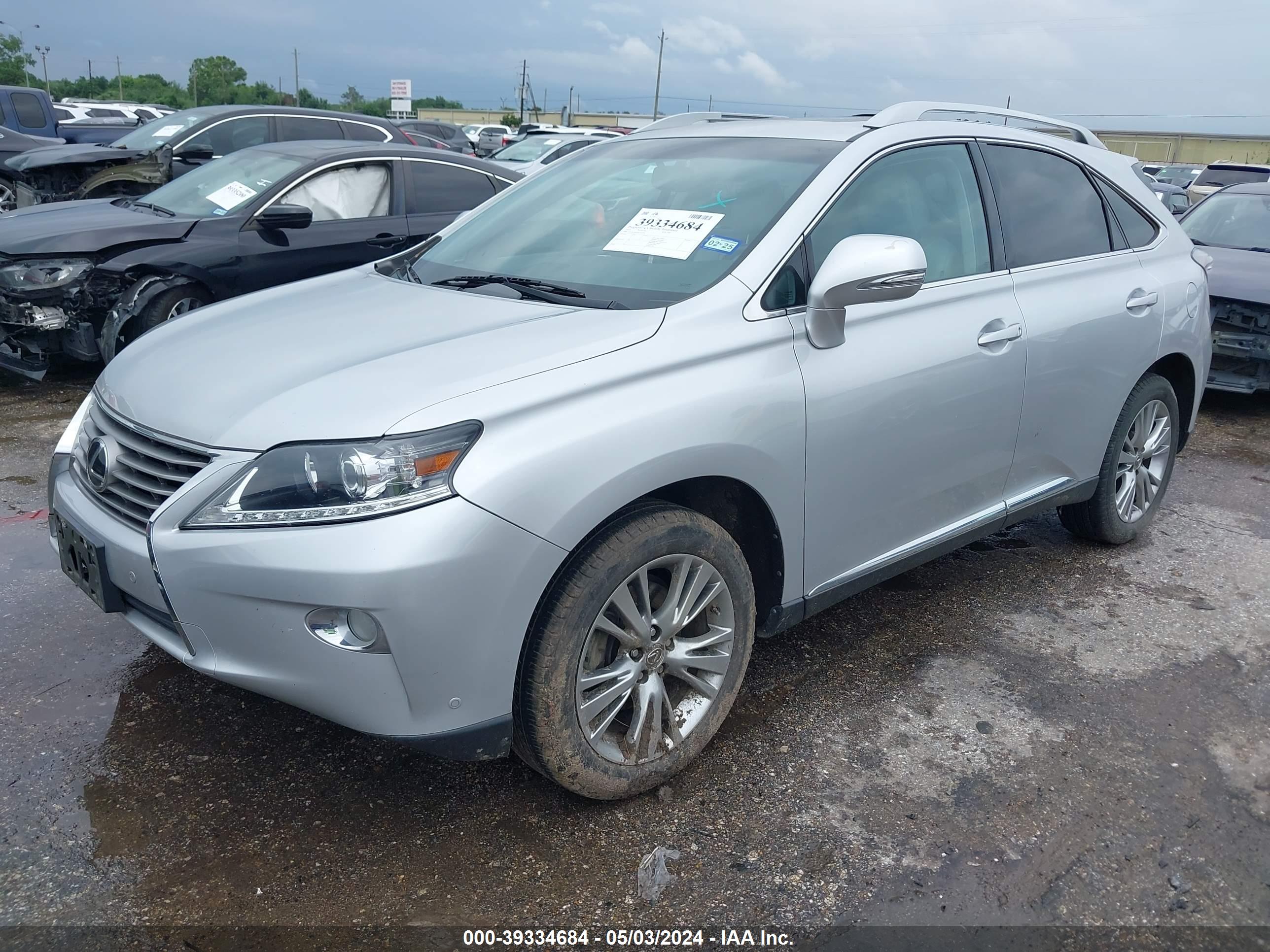 2014 LEXUS RX 350 — VIN 2T2ZK1BA0EC142290 — photo 2