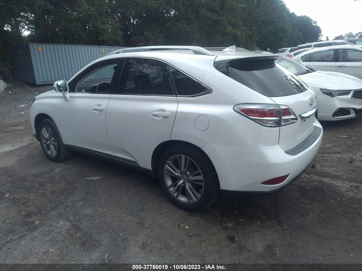 2015 LEXUS RX 350 — VIN 2T2ZK1BAXFC189019 — photo 3