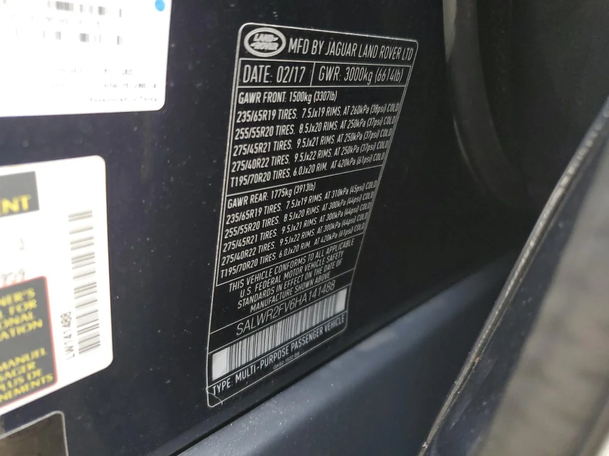 SALWR2FV6HA141488 — photo 12