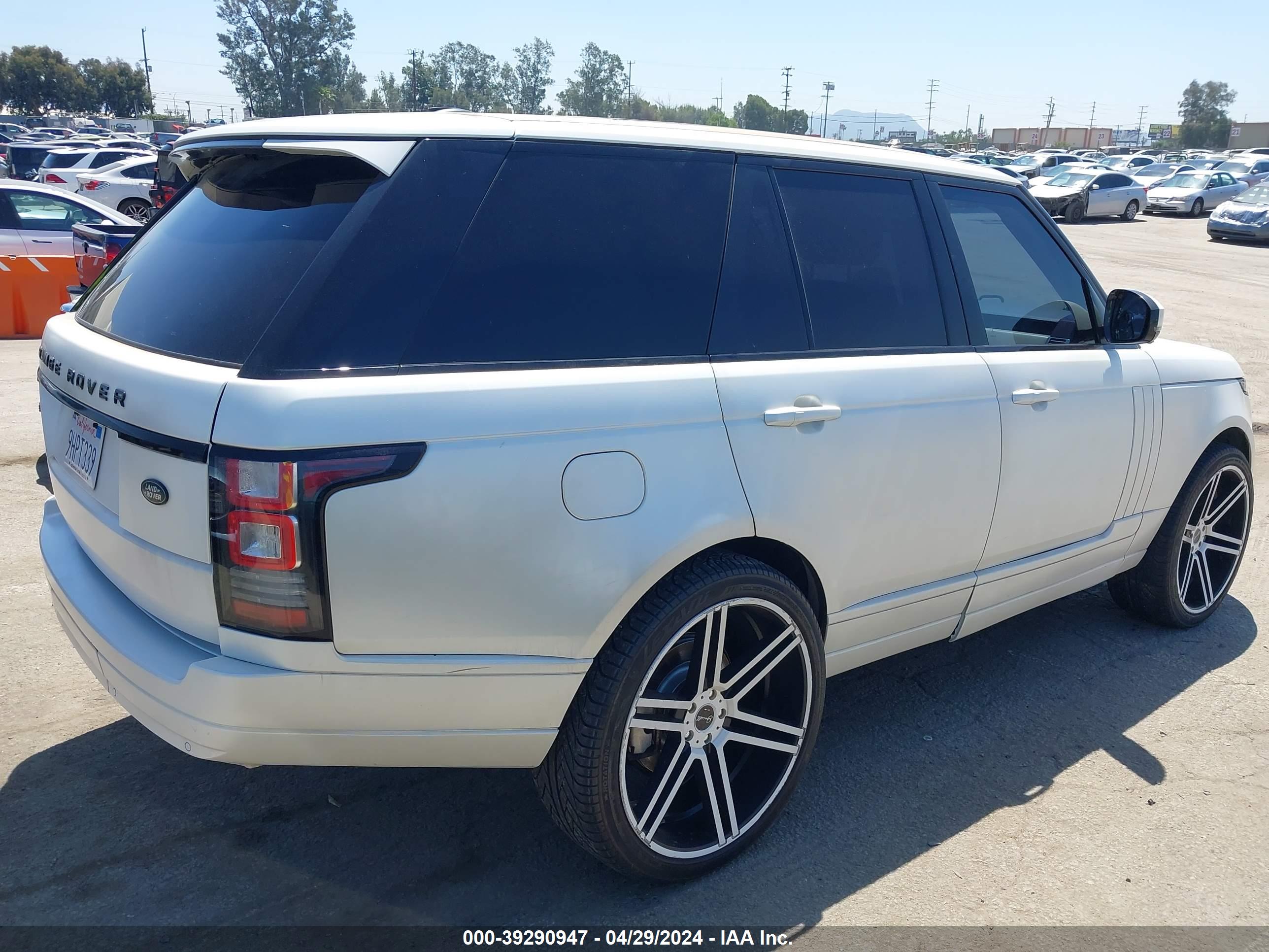 2014 LAND ROVER RANGE ROVER — VIN SALGS2WF2EA177126 — photo 4