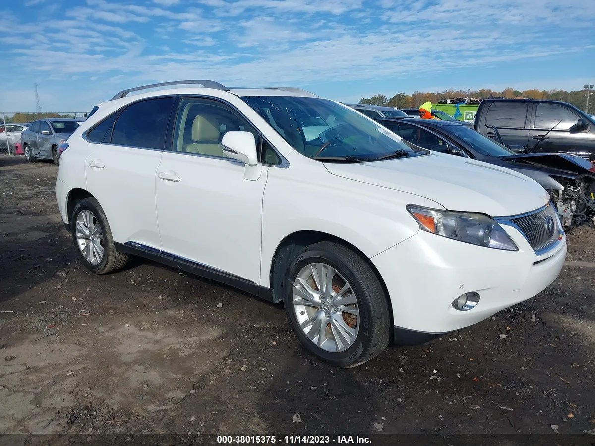 2012 LEXUS RX 450H — VIN JTJBC1BA7C2432053 — photo 1 of 15