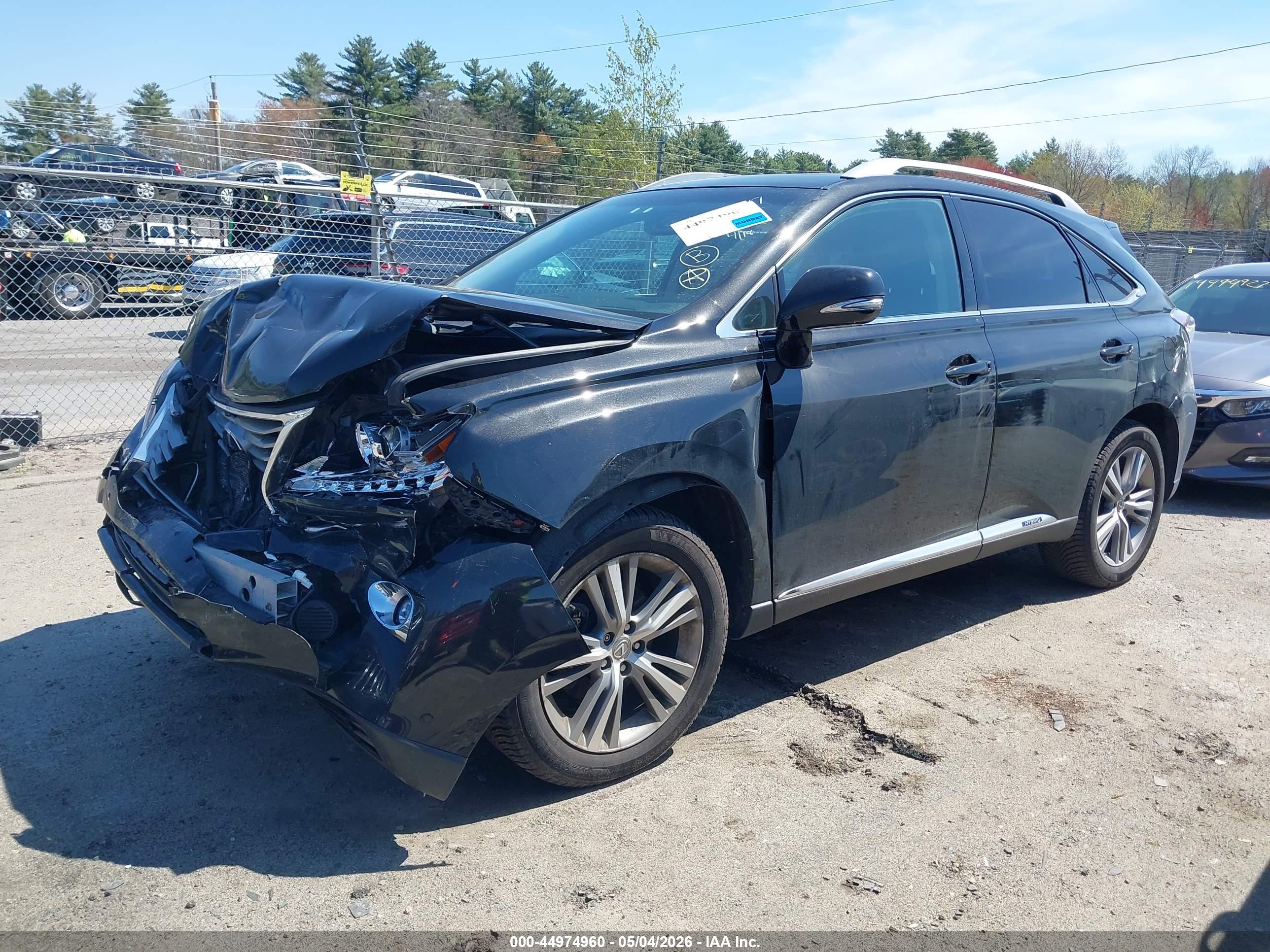 2015 LEXUS RX — VIN 2T2BC1BA3FC007675 — photo 2
