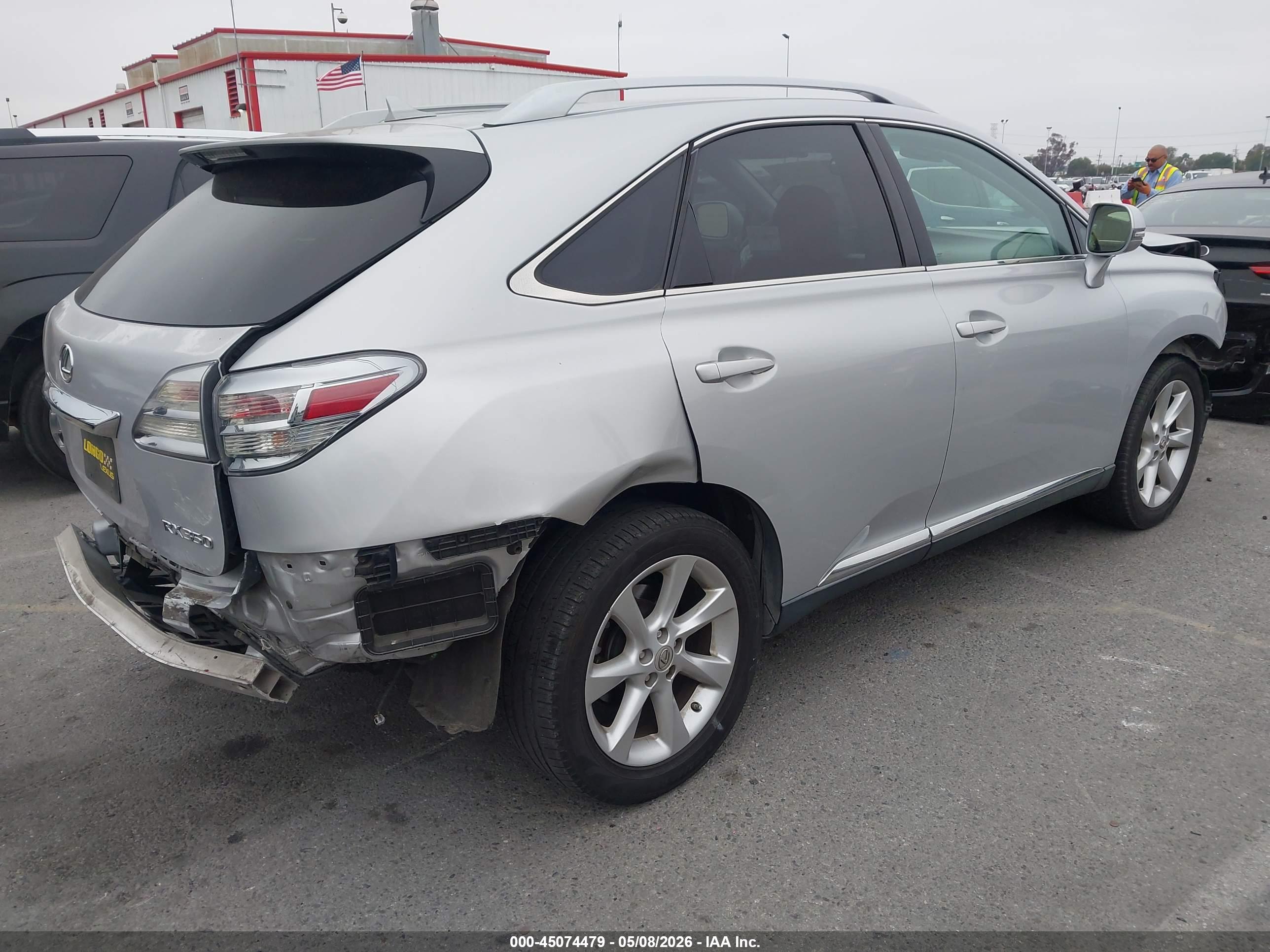 2011 LEXUS RX — VIN 2T2ZK1BA6BC046420 — photo 4