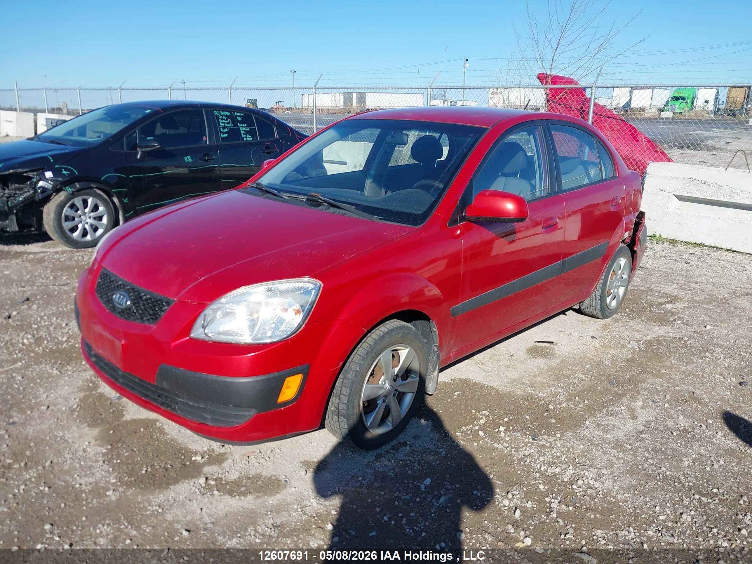 2008 KIA Rio — VIN KNADE123786348075 — photo 2