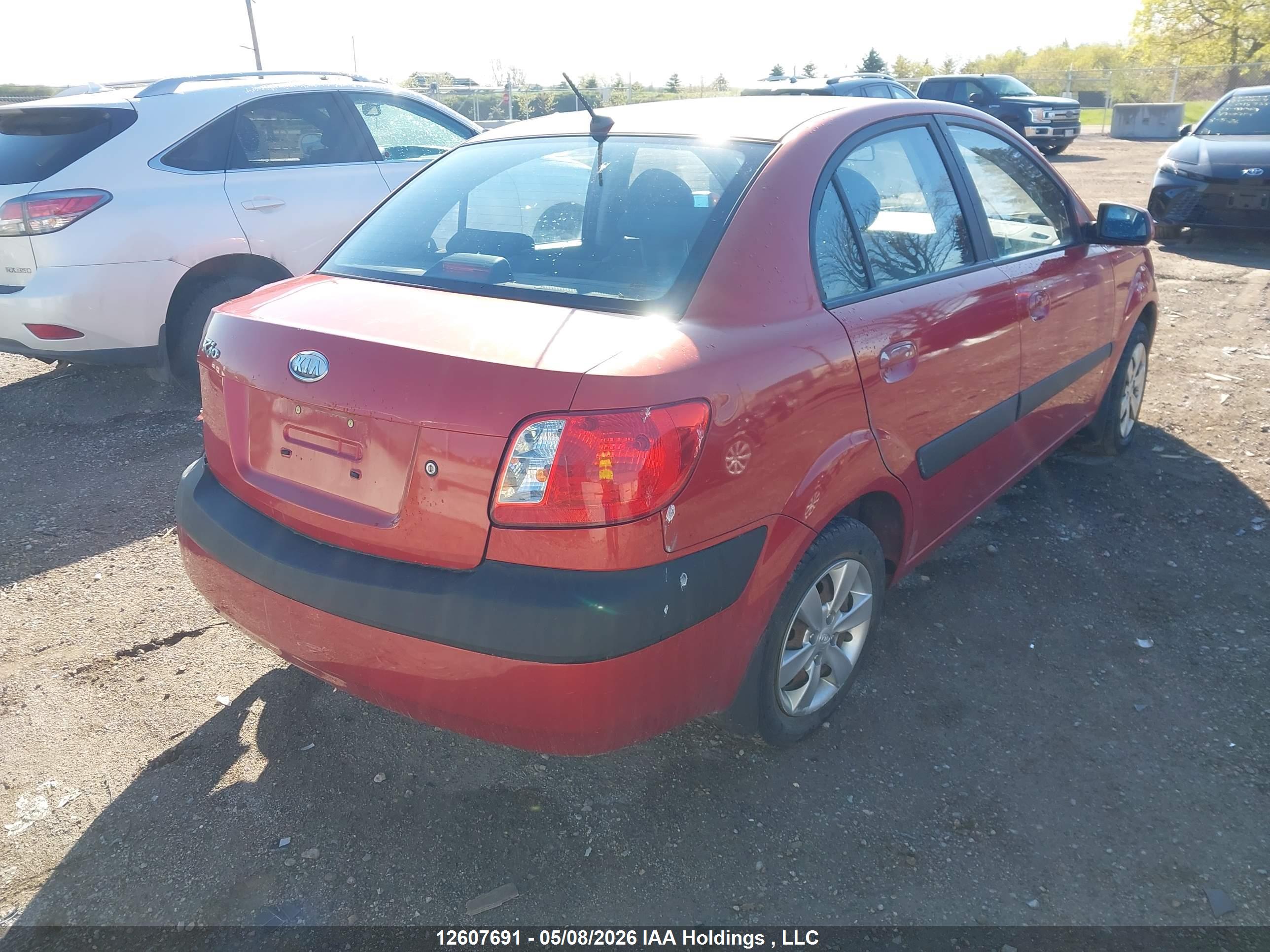 2008 KIA Rio — VIN KNADE123786348075 — photo 4