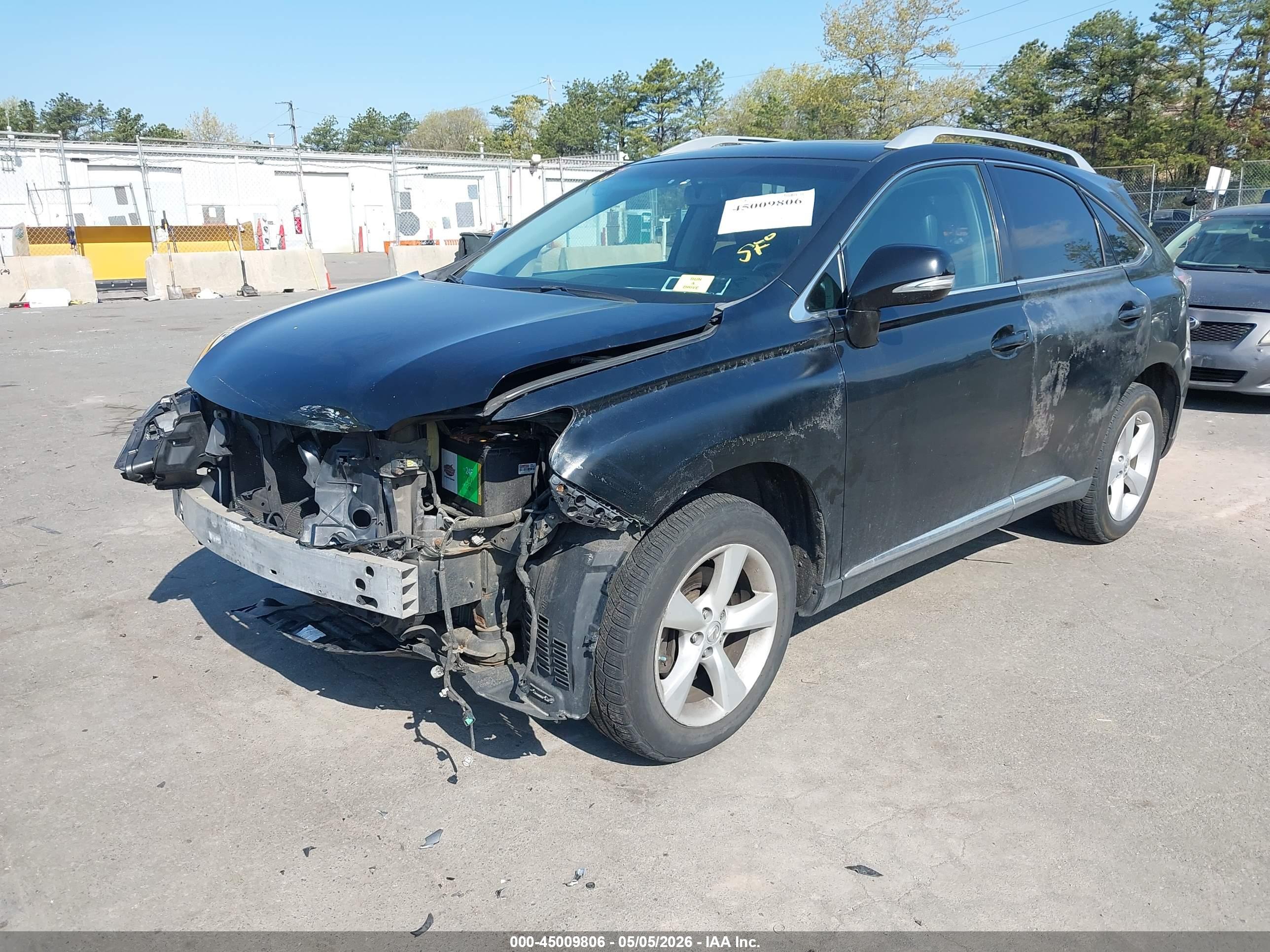 2015 LEXUS RX — VIN 2T2BK1BA8FC280744 — photo 2