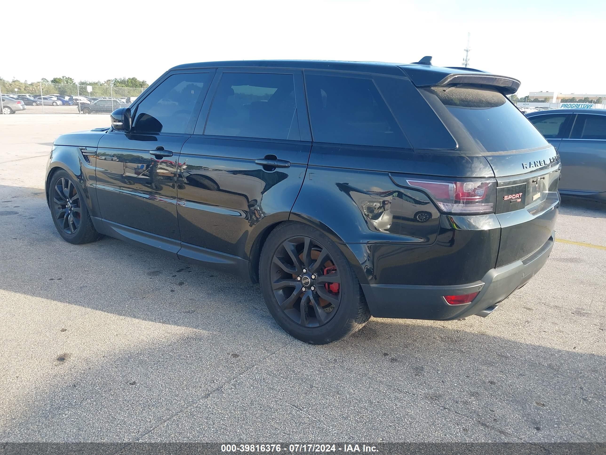 2016 LAND ROVER RANGE ROVER SPORT — VIN SALWR2VF2GA648199 — photo 3