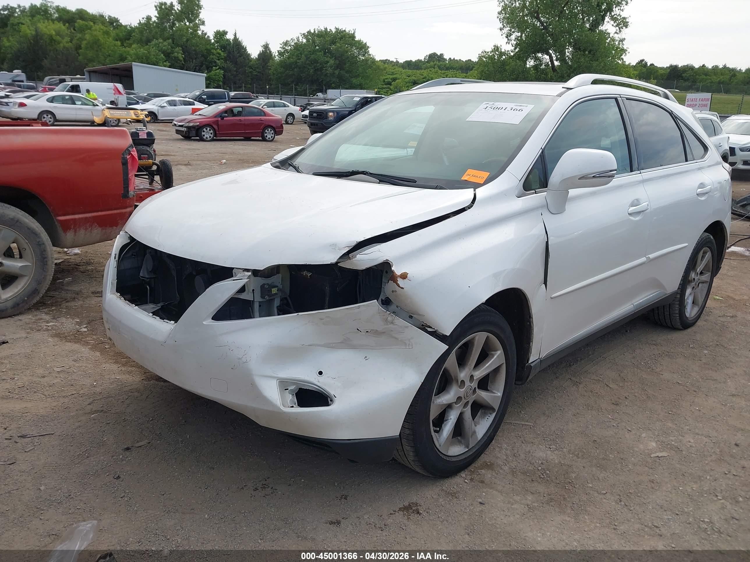 2011 LEXUS RX — VIN 2T2ZK1BA5BC063130 — photo 2