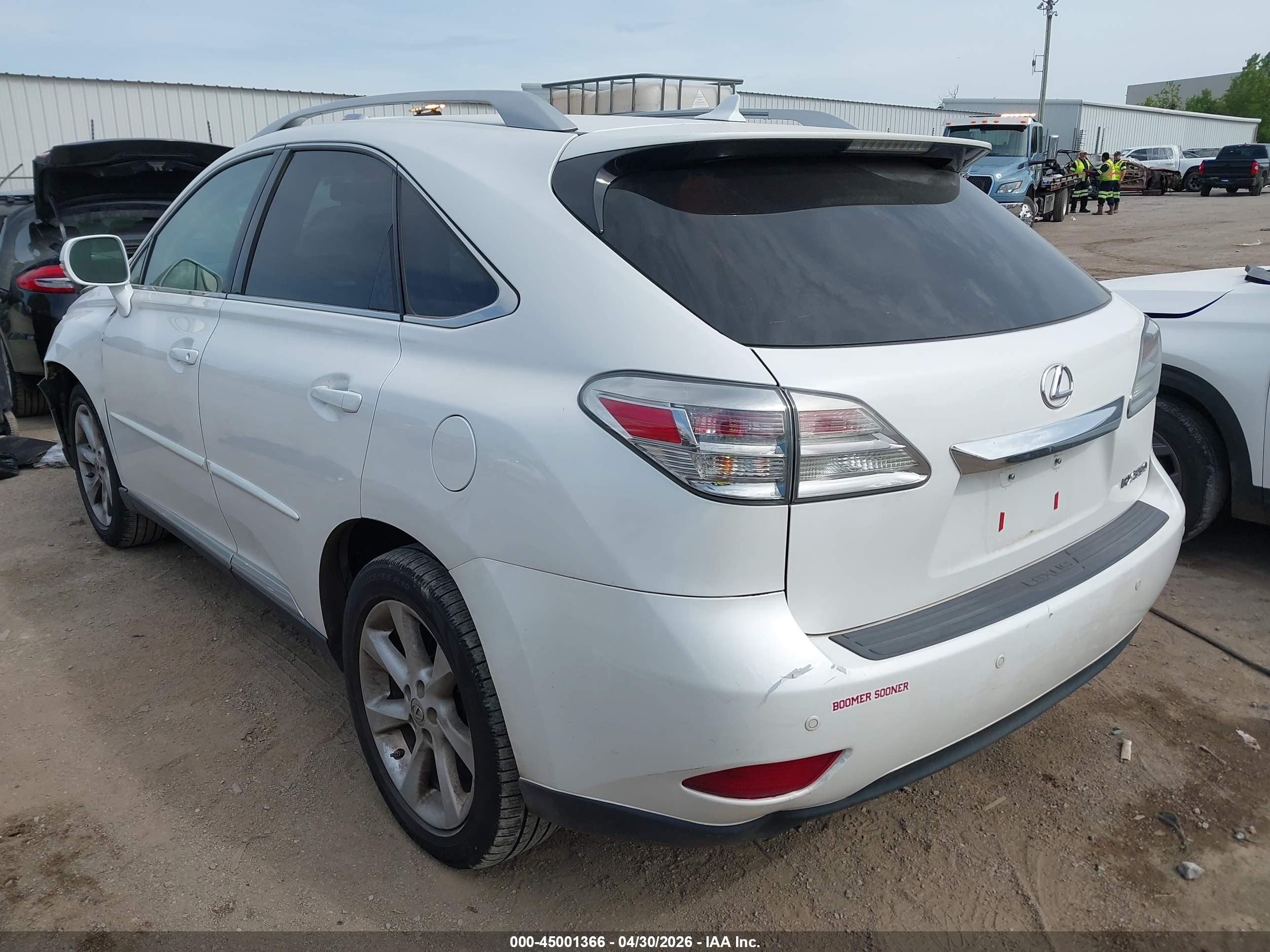 2011 LEXUS RX — VIN 2T2ZK1BA5BC063130 — photo 3