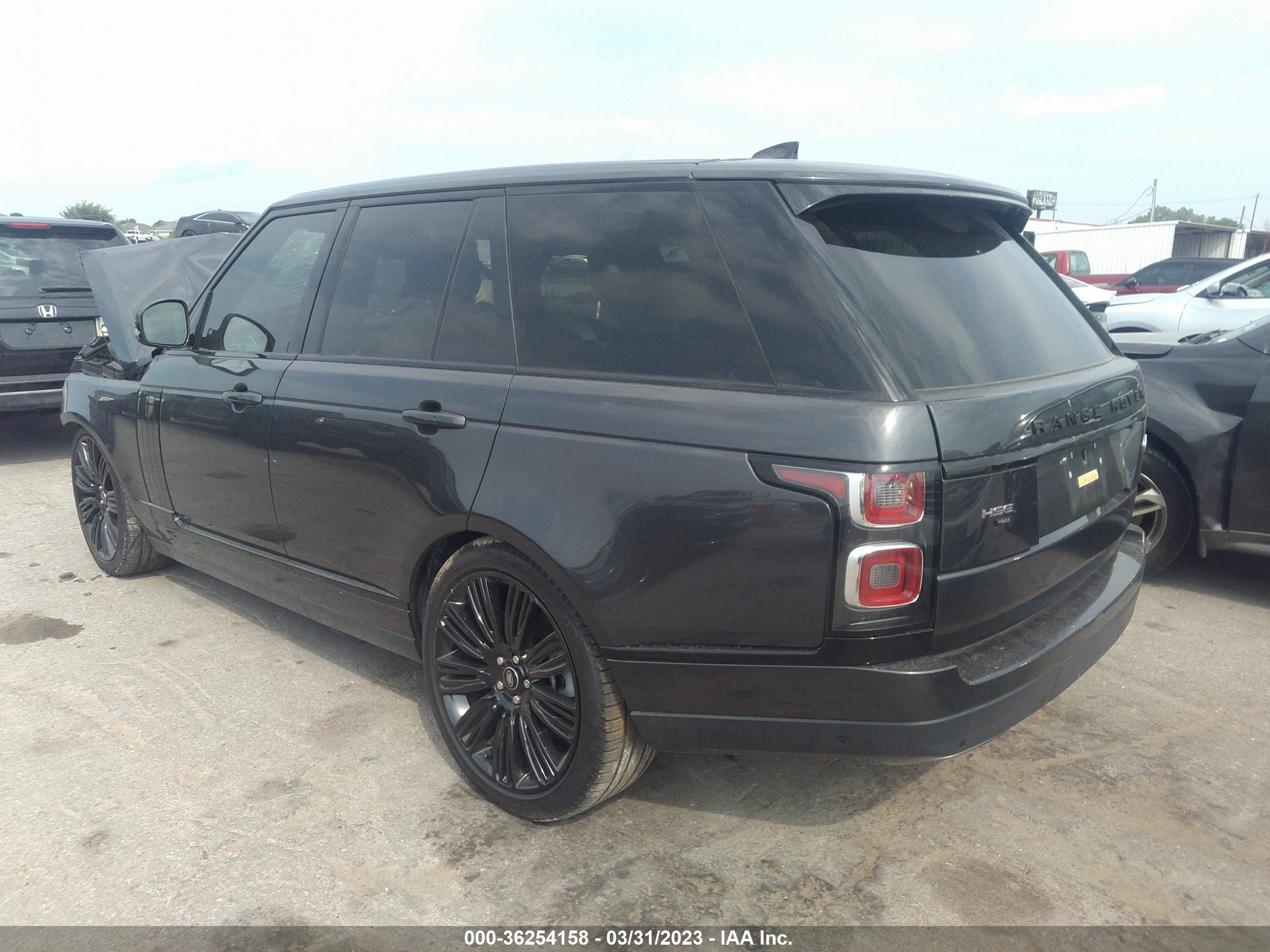 2022 LAND ROVER RANGE ROVER — VIN SALGS2SE1NA470674 — photo 3