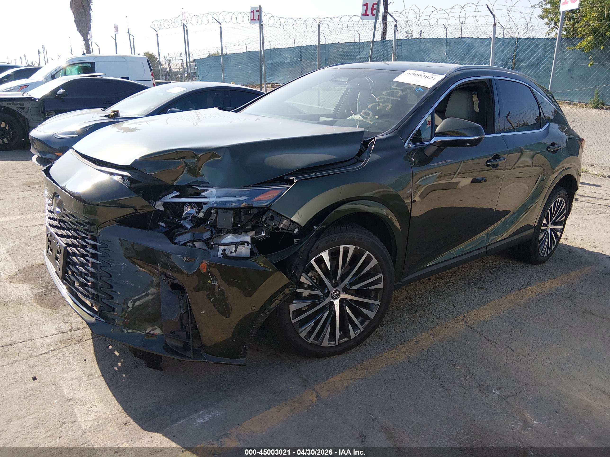 2025 LEXUS RX — VIN 2T2BAMBA1SC057184 — photo 2