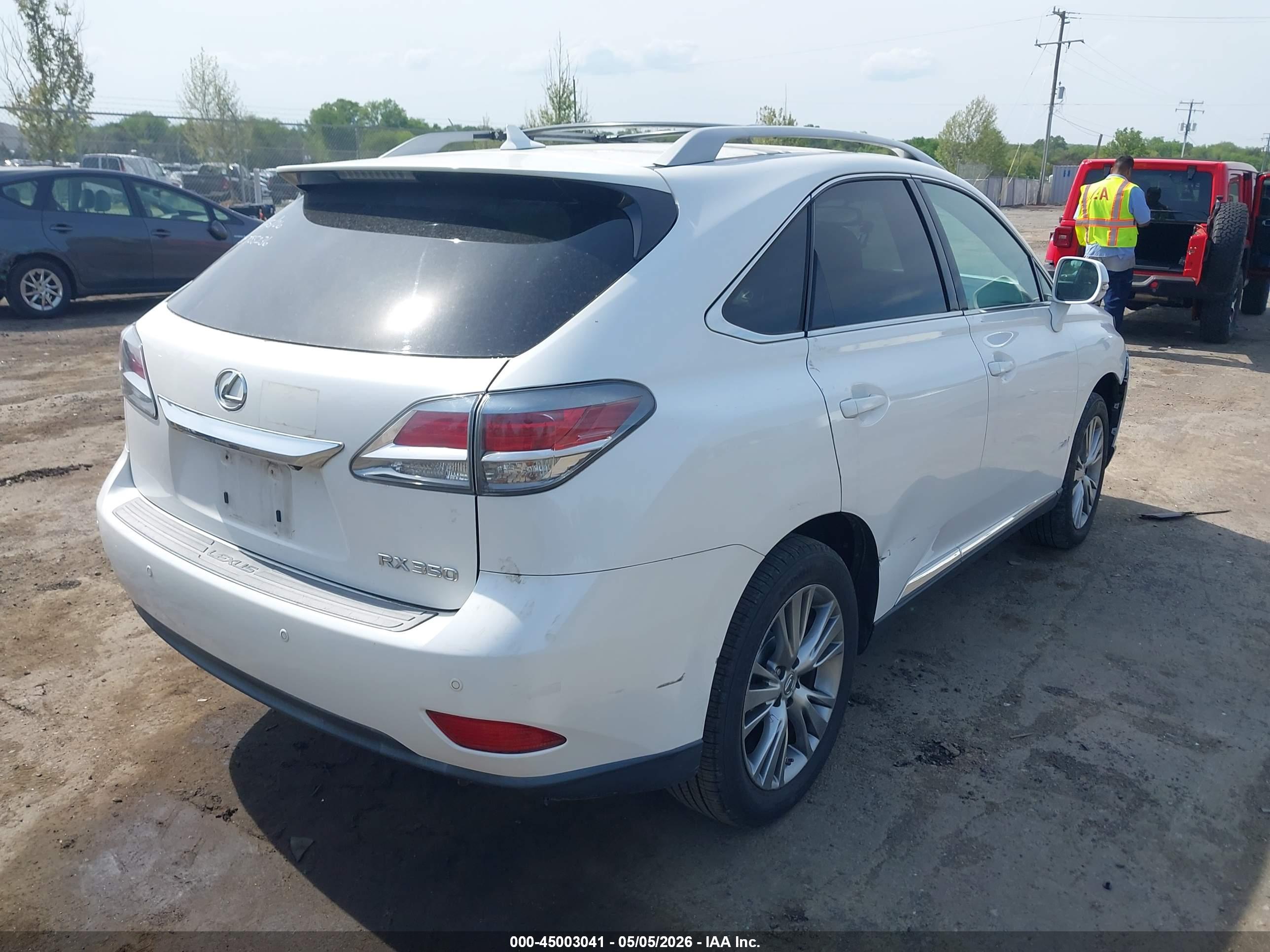 2013 LEXUS RX — VIN 2T2ZK1BA1DC112679 — photo 4