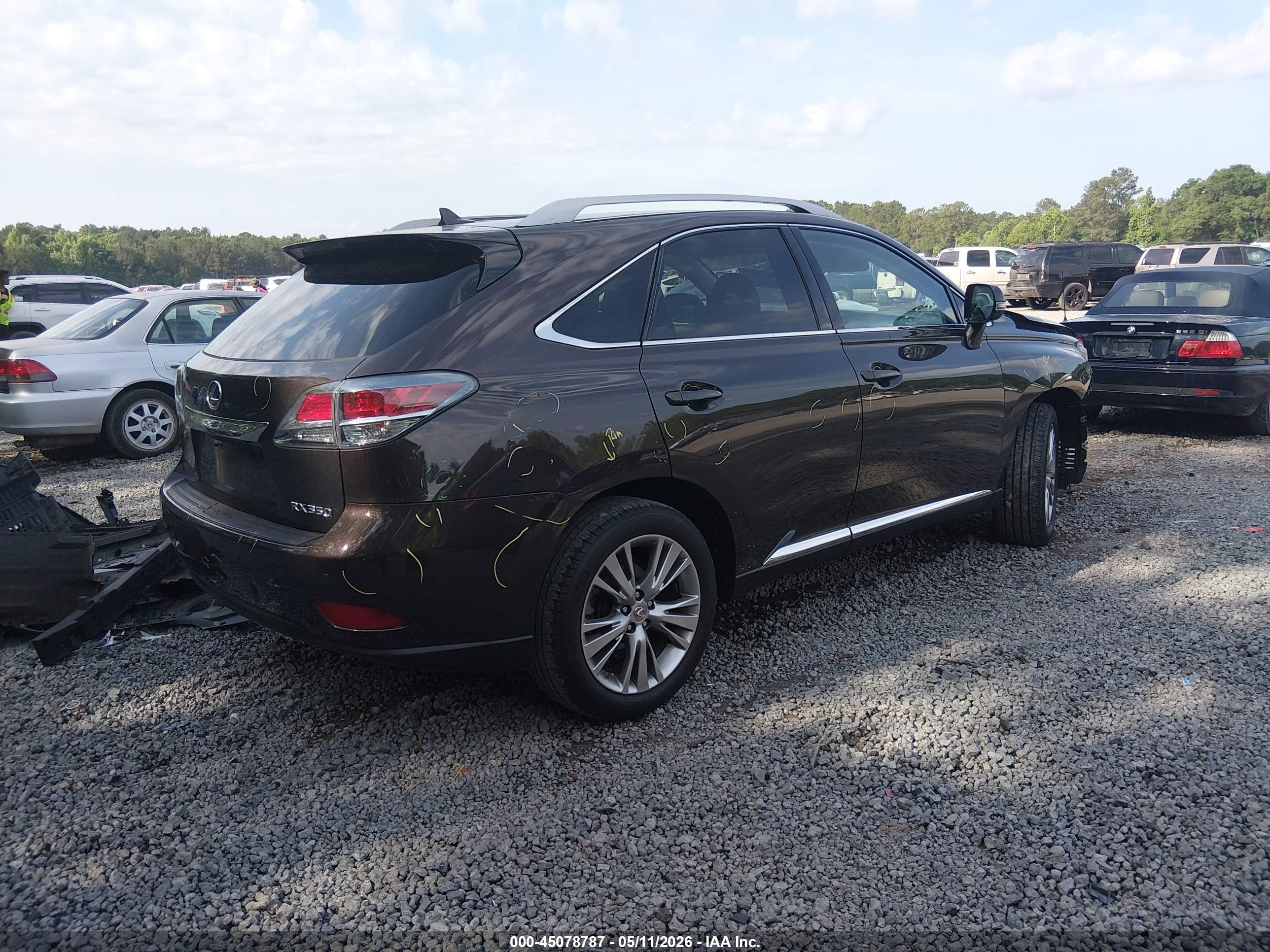2013 LEXUS RX — VIN 2T2ZK1BAXDC099107 — photo 4
