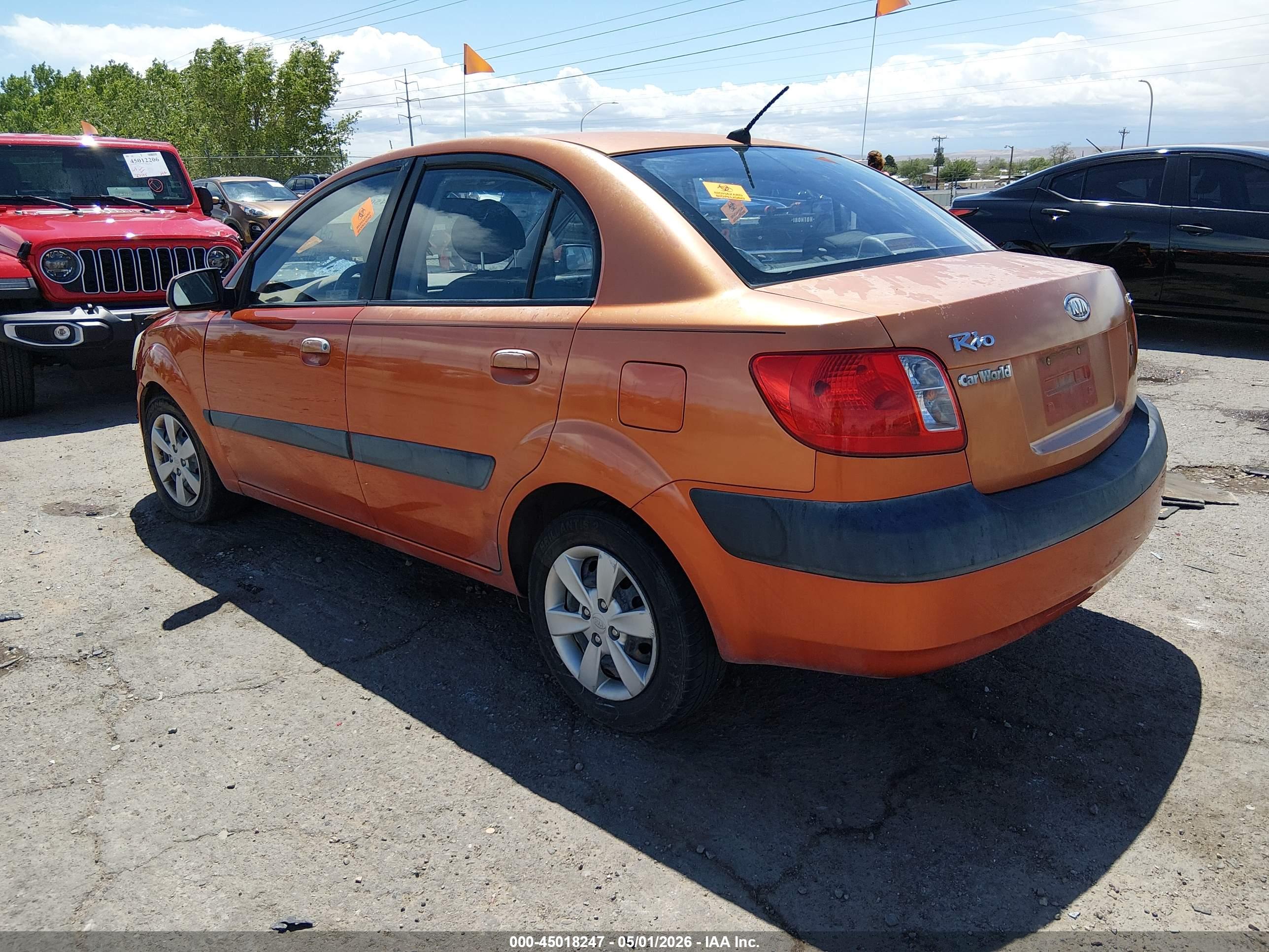 2008 KIA Rio — VIN KNADE123786334631 — photo 3