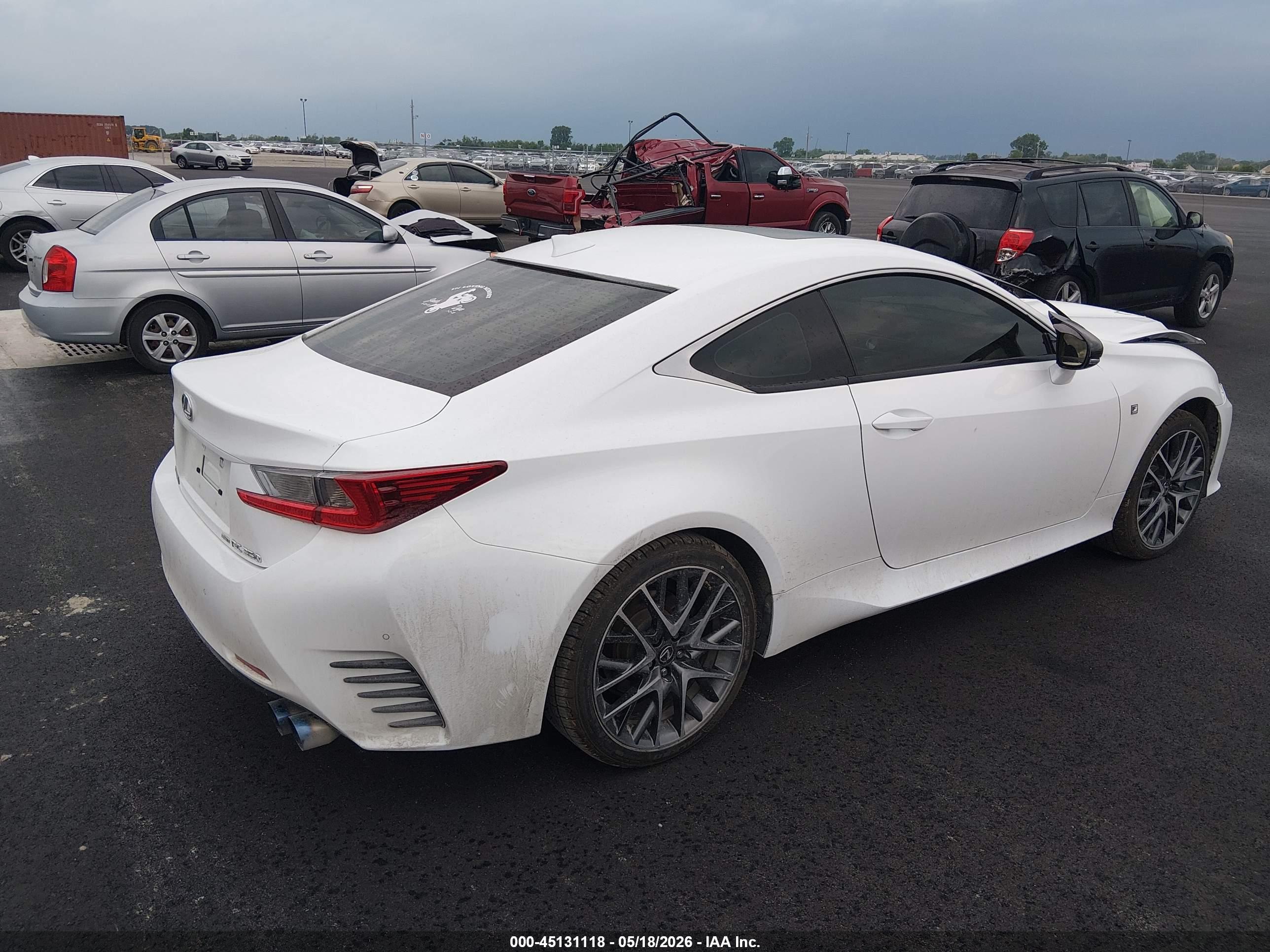 2015 LEXUS RC — VIN JTHSE5BC5F5000956 — photo 4