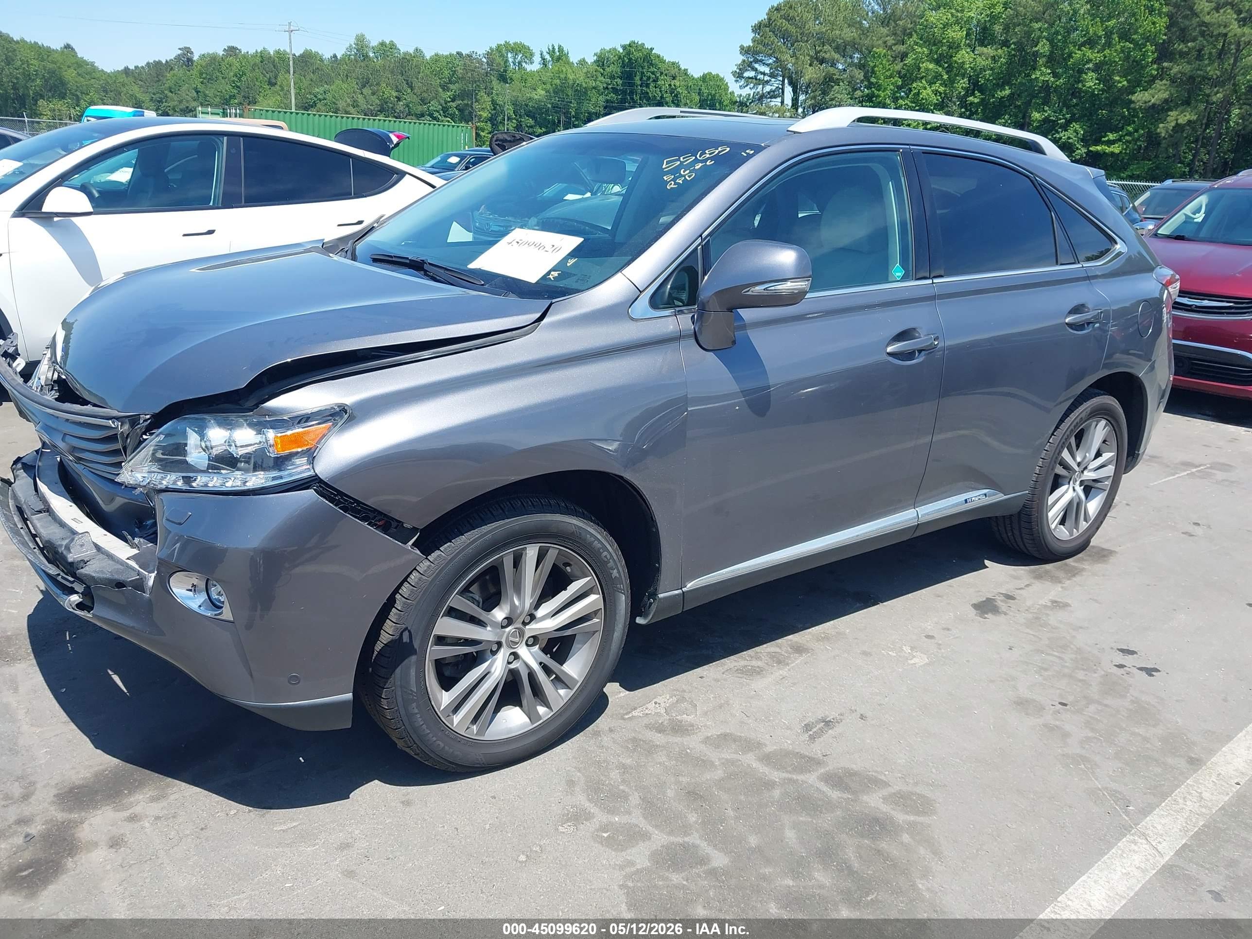 2015 LEXUS RX — VIN 2T2BC1BA6FC006844 — photo 2