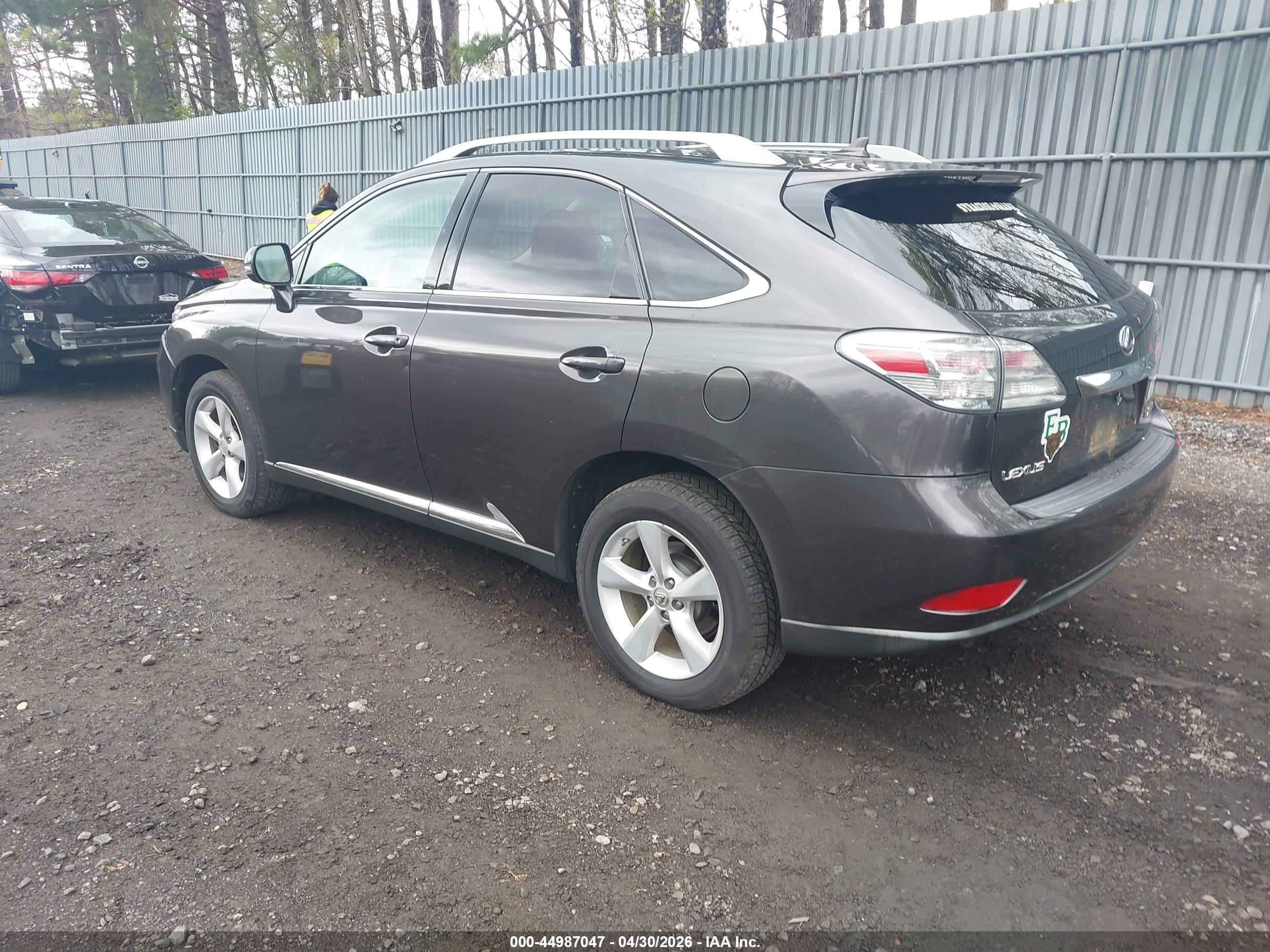 2010 LEXUS RX — VIN 2T2BK1BA6AC035689 — photo 3