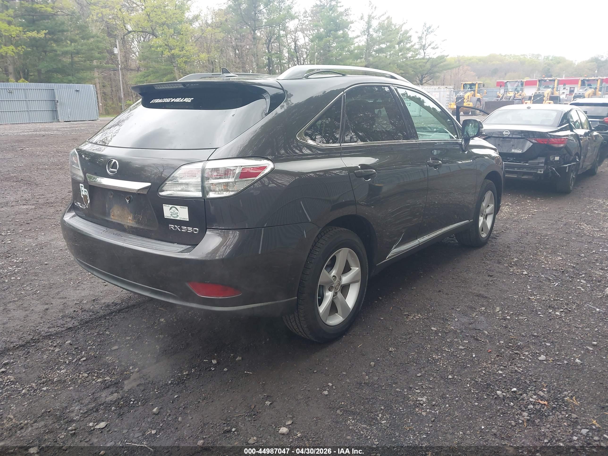 2010 LEXUS RX — VIN 2T2BK1BA6AC035689 — photo 4