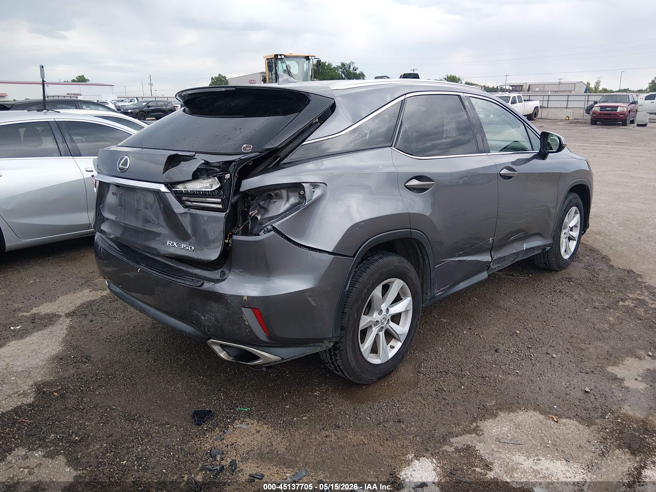 2017 LEXUS RX — VIN 2T2ZZMCA9HC075253 — photo 4