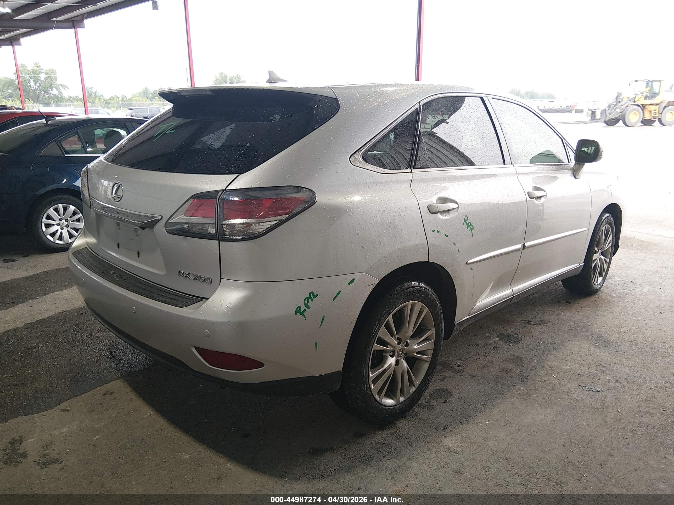 2013 LEXUS RX — VIN 2T2ZK1BA4DC128035 — photo 4
