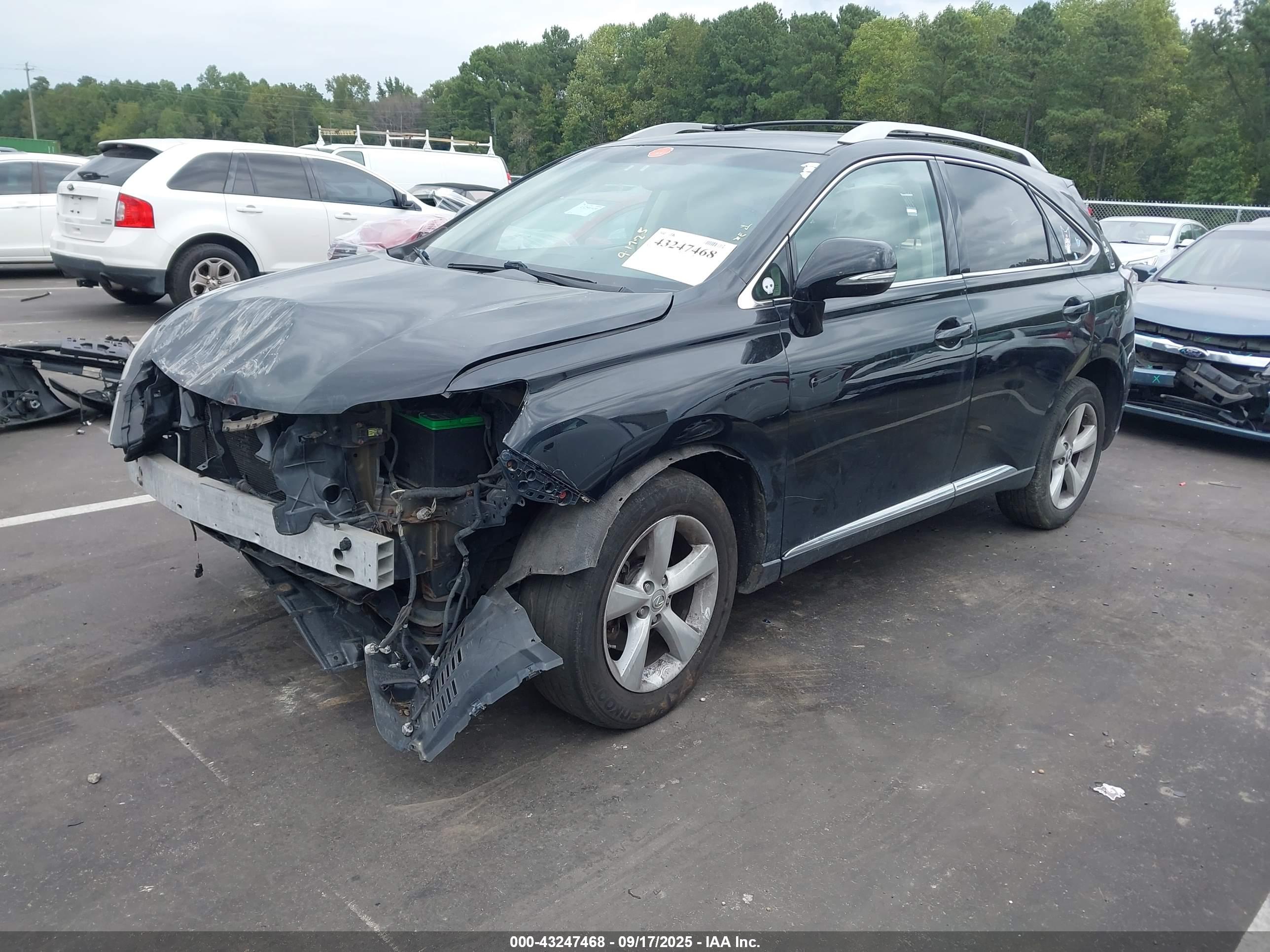 2014 LEXUS RX — VIN 2T2BK1BA0EC232072 — photo 2