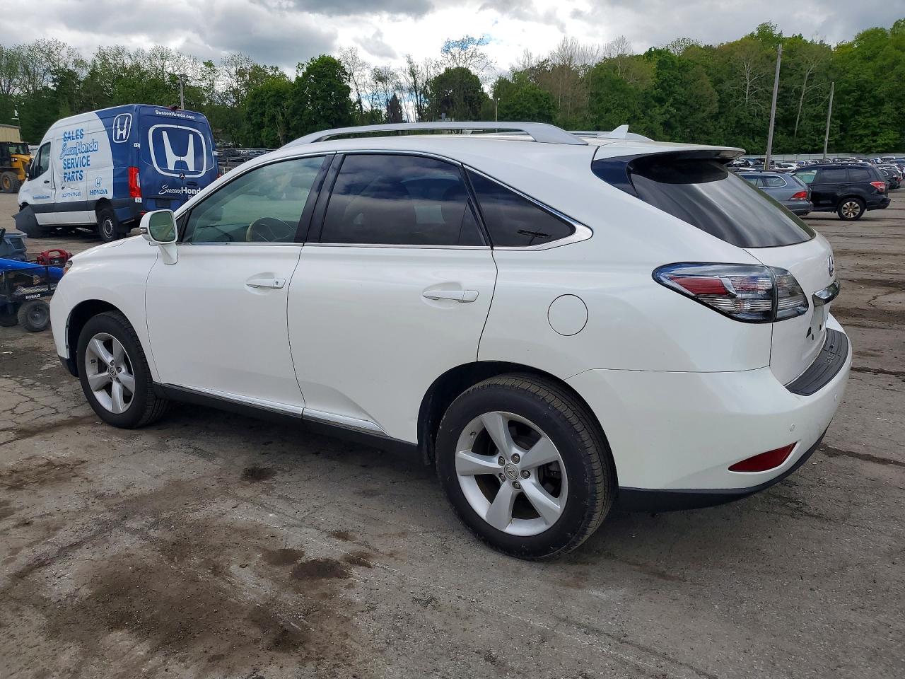 2012 LEXUS RX — VIN 2T2BK1BA4CC153713 — photo 2