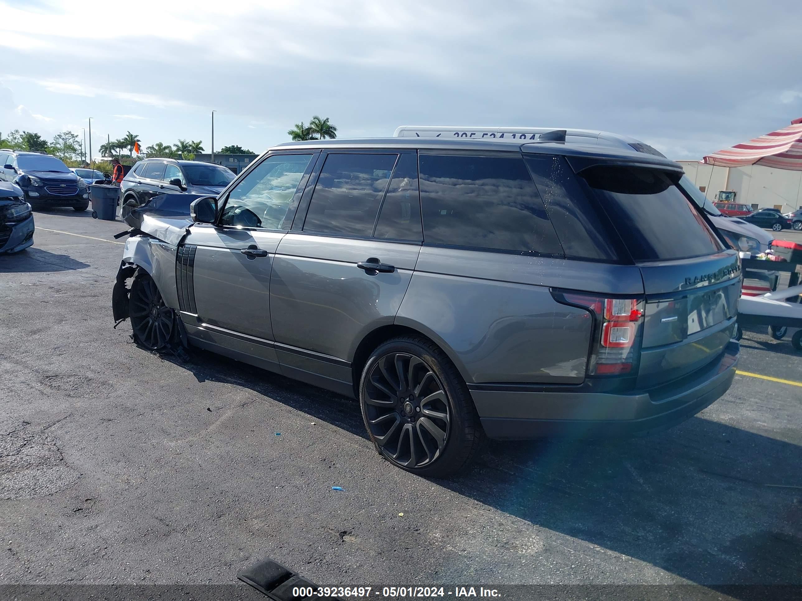 2017 LAND ROVER RANGE ROVER — VIN SALGS2FE8HA356640 — photo 3