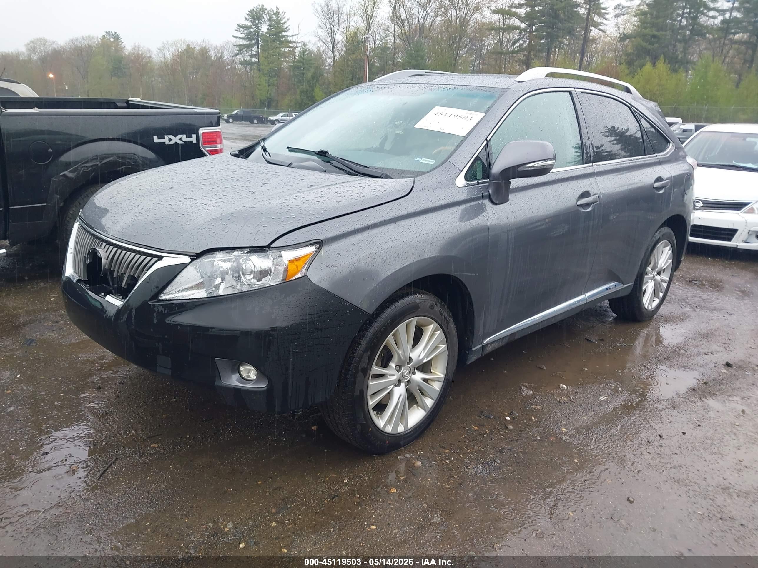 2012 LEXUS RX — VIN JTJBC1BA5C2425070 — photo 2