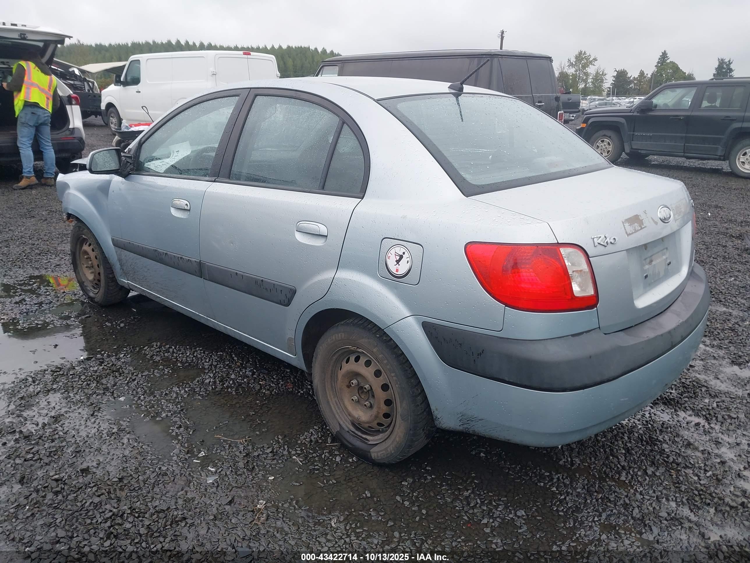 2007 KIA Rio — VIN KNADE123X76268946 — photo 3