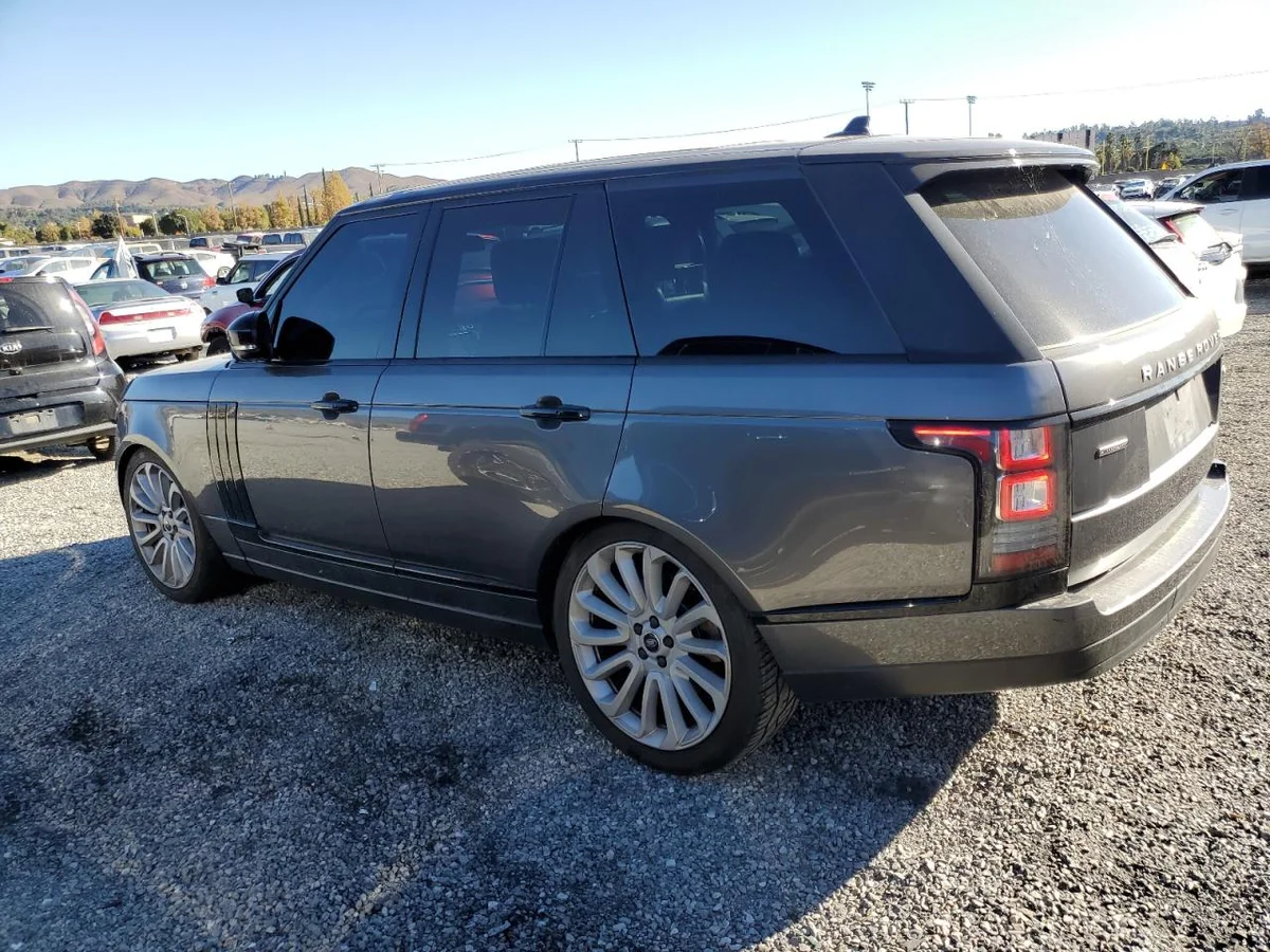2016 LAND ROVER RANGE ROVE — VIN SALGS2EF6GA267805 — photo 2
