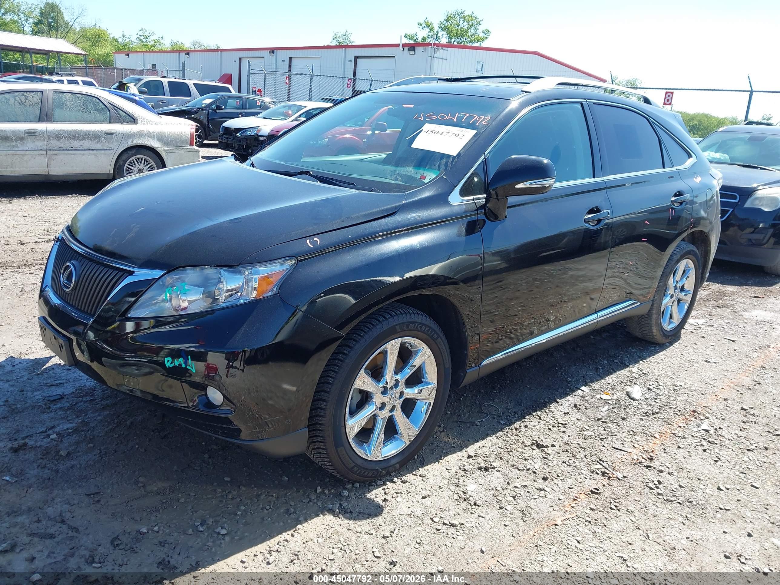 2012 LEXUS RX — VIN 2T2ZK1BA1CC065944 — photo 2