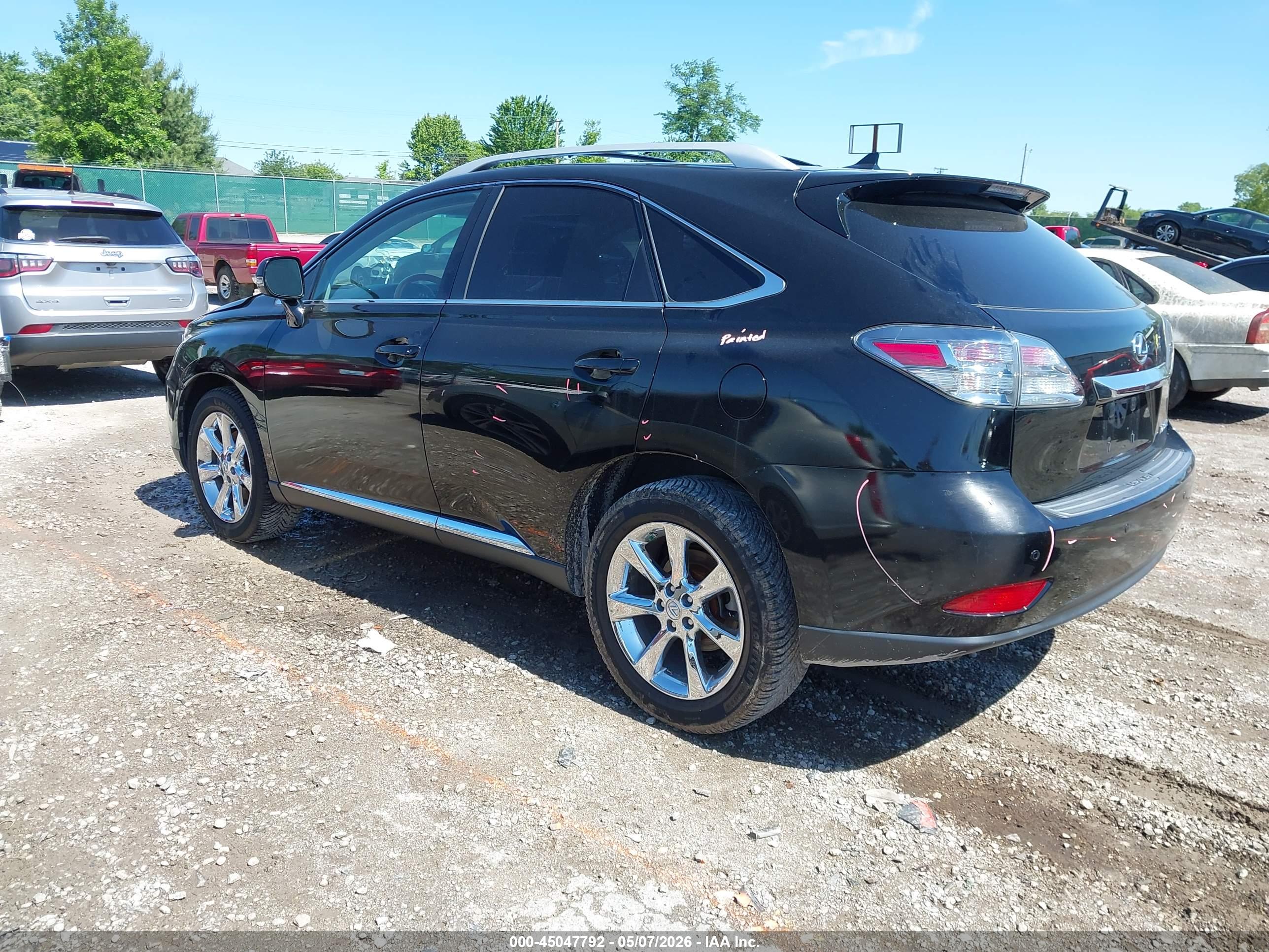2012 LEXUS RX — VIN 2T2ZK1BA1CC065944 — photo 3