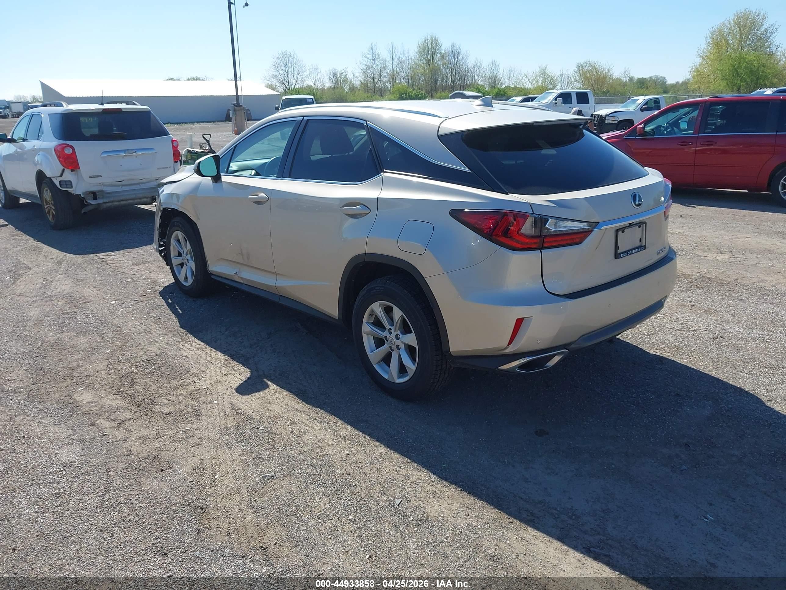 2017 LEXUS RX — VIN 2T2BZMCA1HC080433 — photo 3