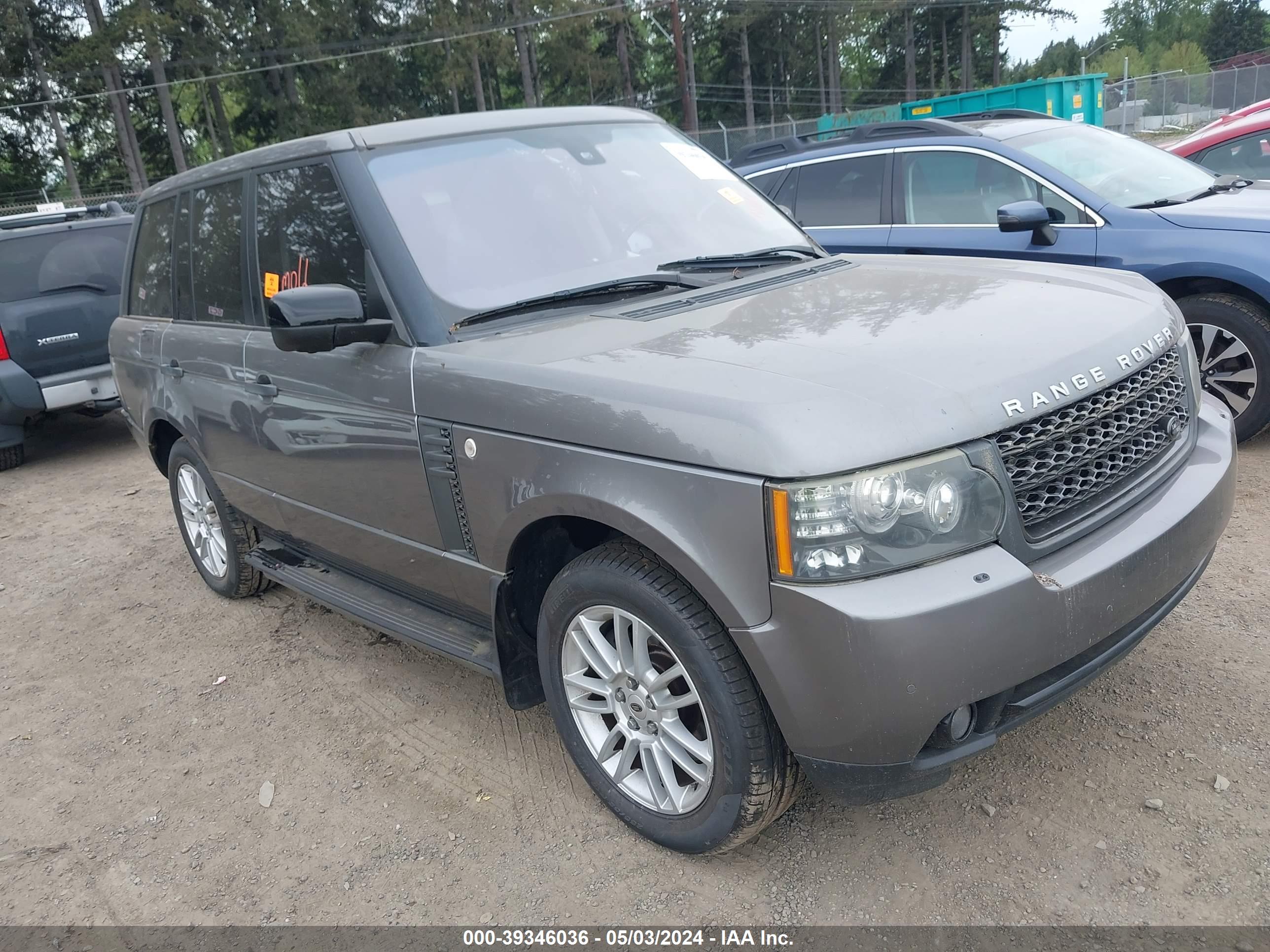 2011 LAND ROVER RANGE ROVER — VIN SALMF1D49BA334097 — photo 1 of 12