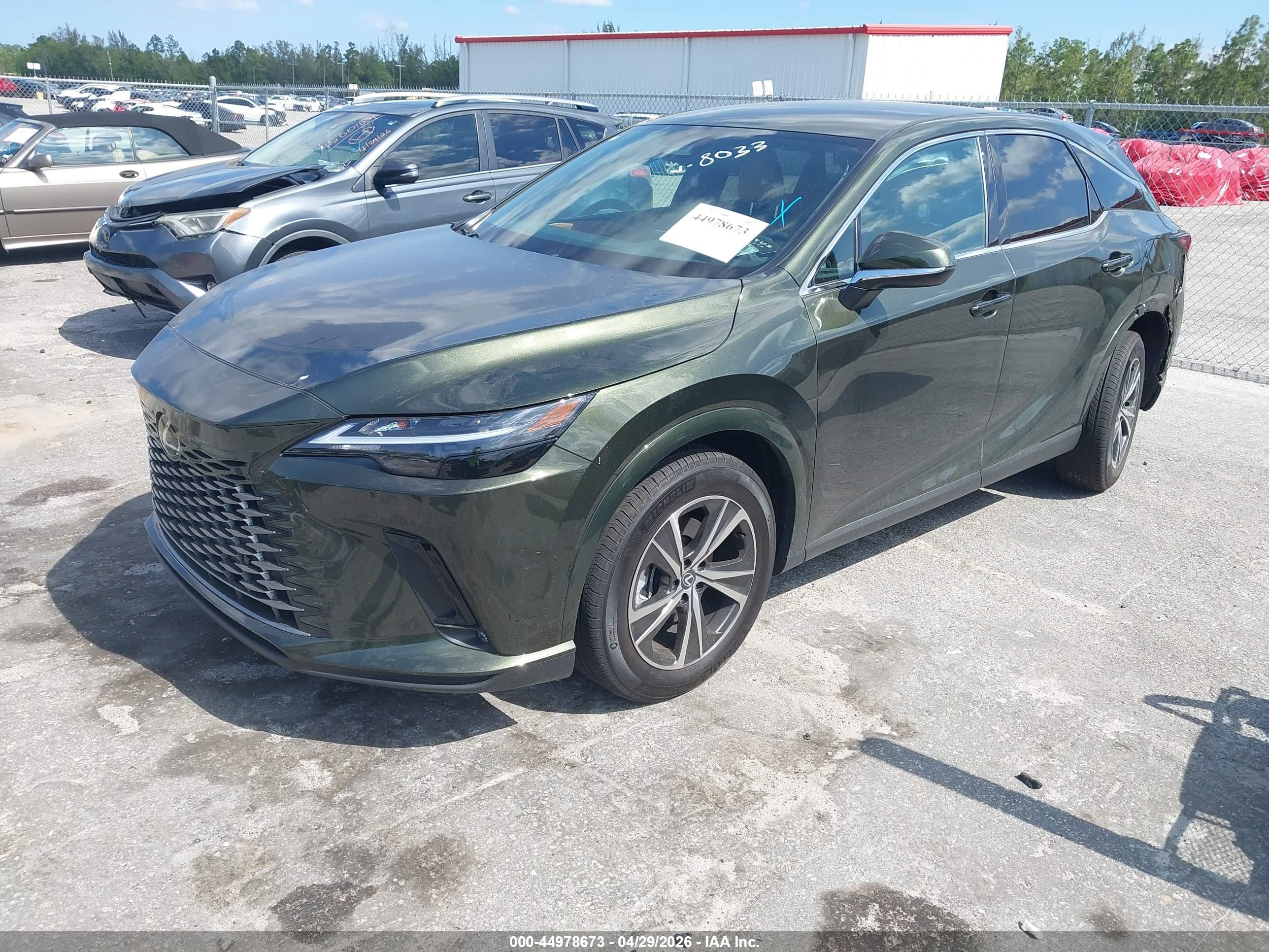 2025 LEXUS RX — VIN 2T2BAMBA2SC068033 — photo 2