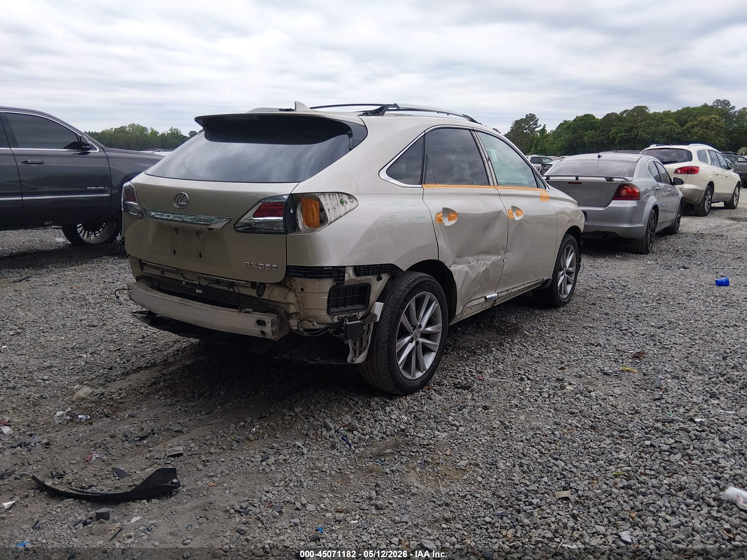 2015 LEXUS RX — VIN 2T2ZK1BA8FC177533 — photo 4