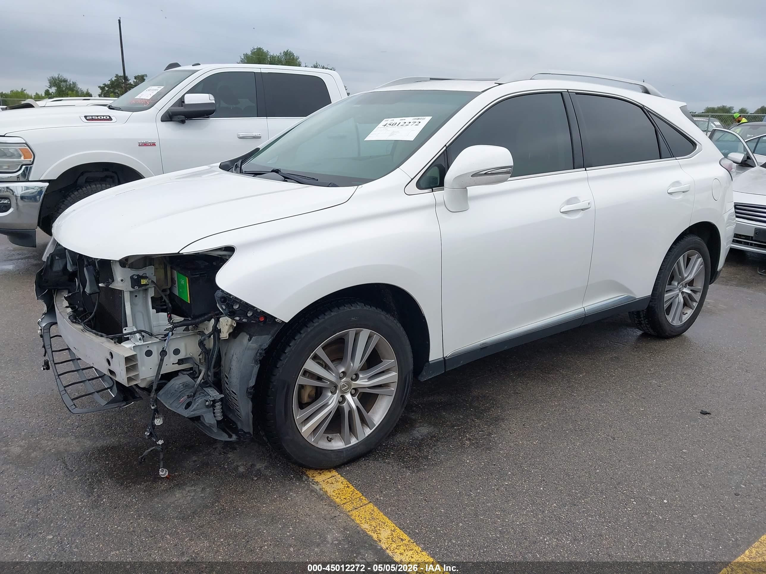2015 LEXUS RX — VIN 2T2ZK1BA7FC158648 — photo 2