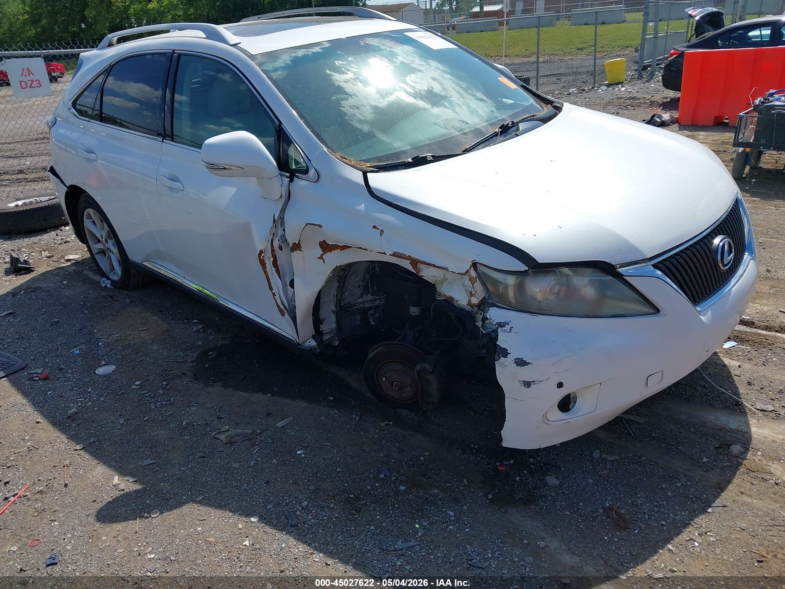 2010 LEXUS RX — VIN 2T2ZK1BA4AC020025 — photo 1 of 17
